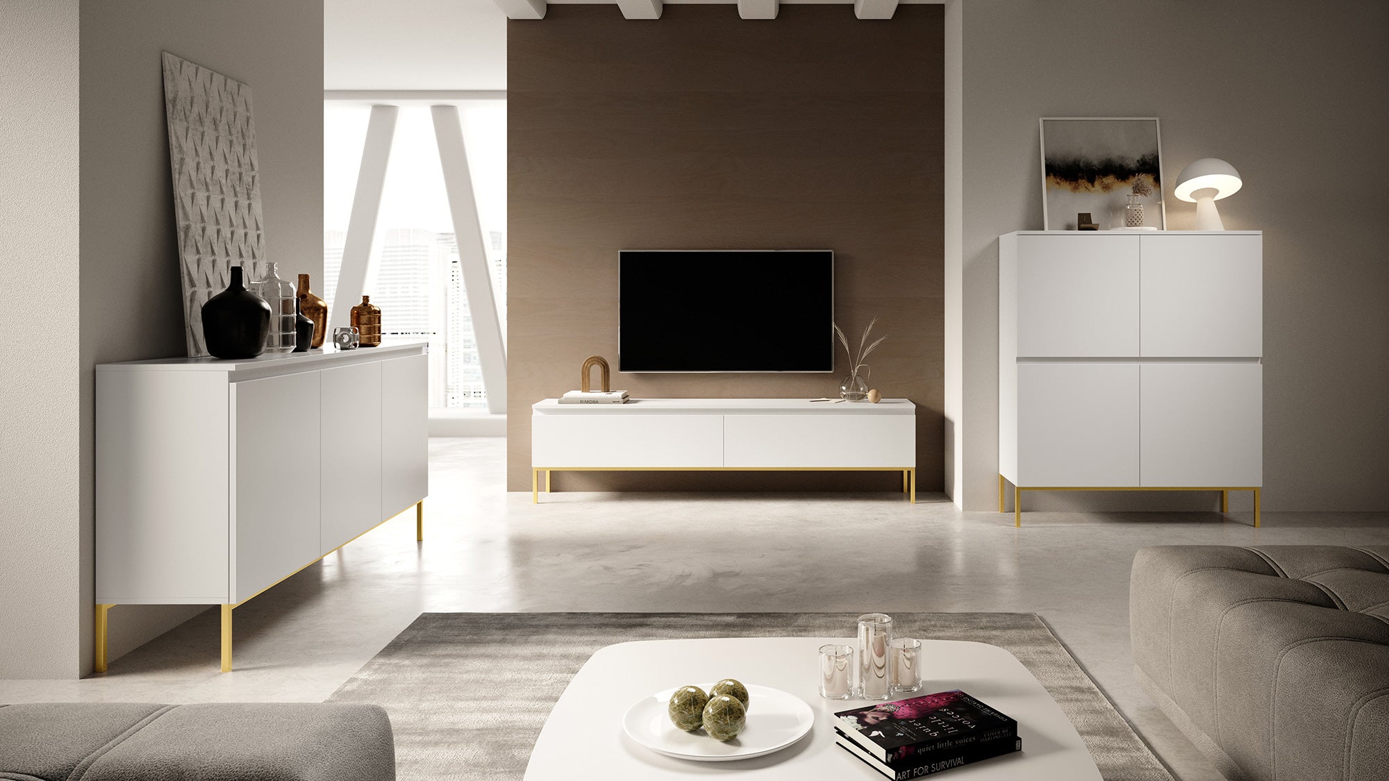 selsey-bemmi-tv-schrank-175-cm-wei-mit-goldenen-beinen image 5