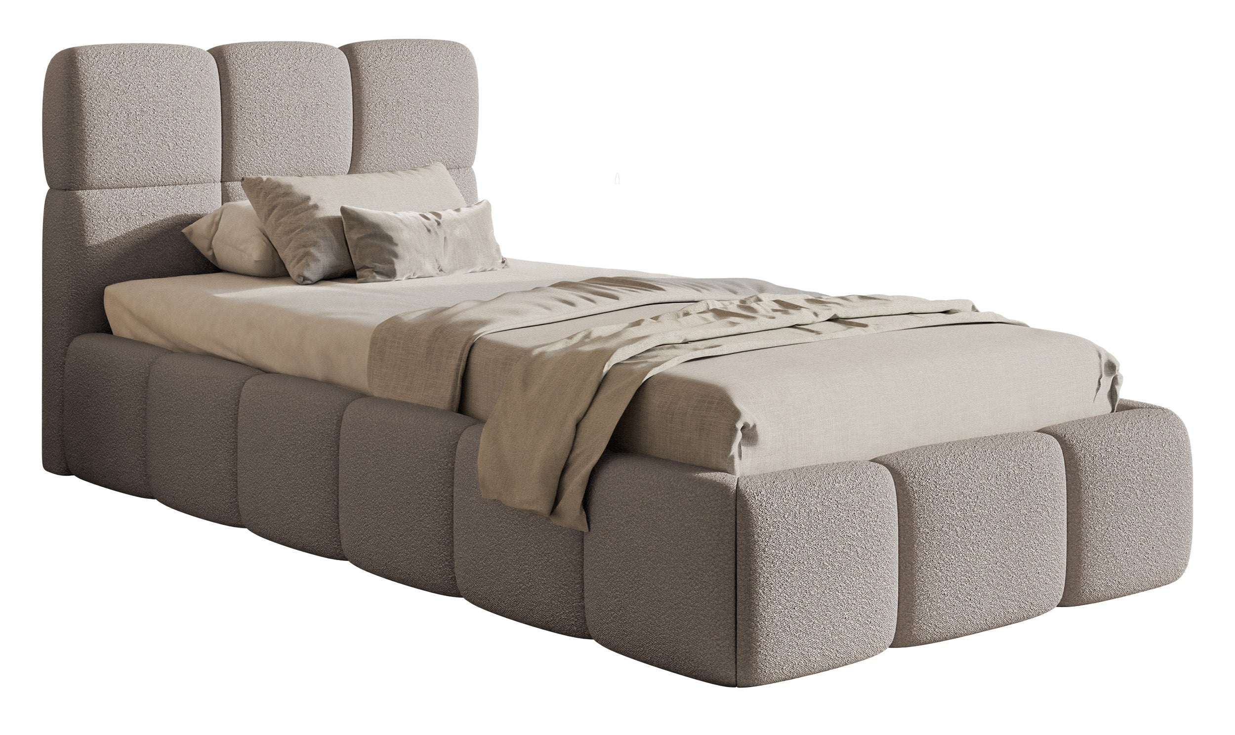 selsey-gepolstertes-bett-cloudy-90x200-cm-hellgraues-boucl image 1