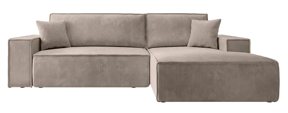 selsey-farese-new-ecksofa-rechts-beige-cord-mit-smart-schlaffunktion image 1