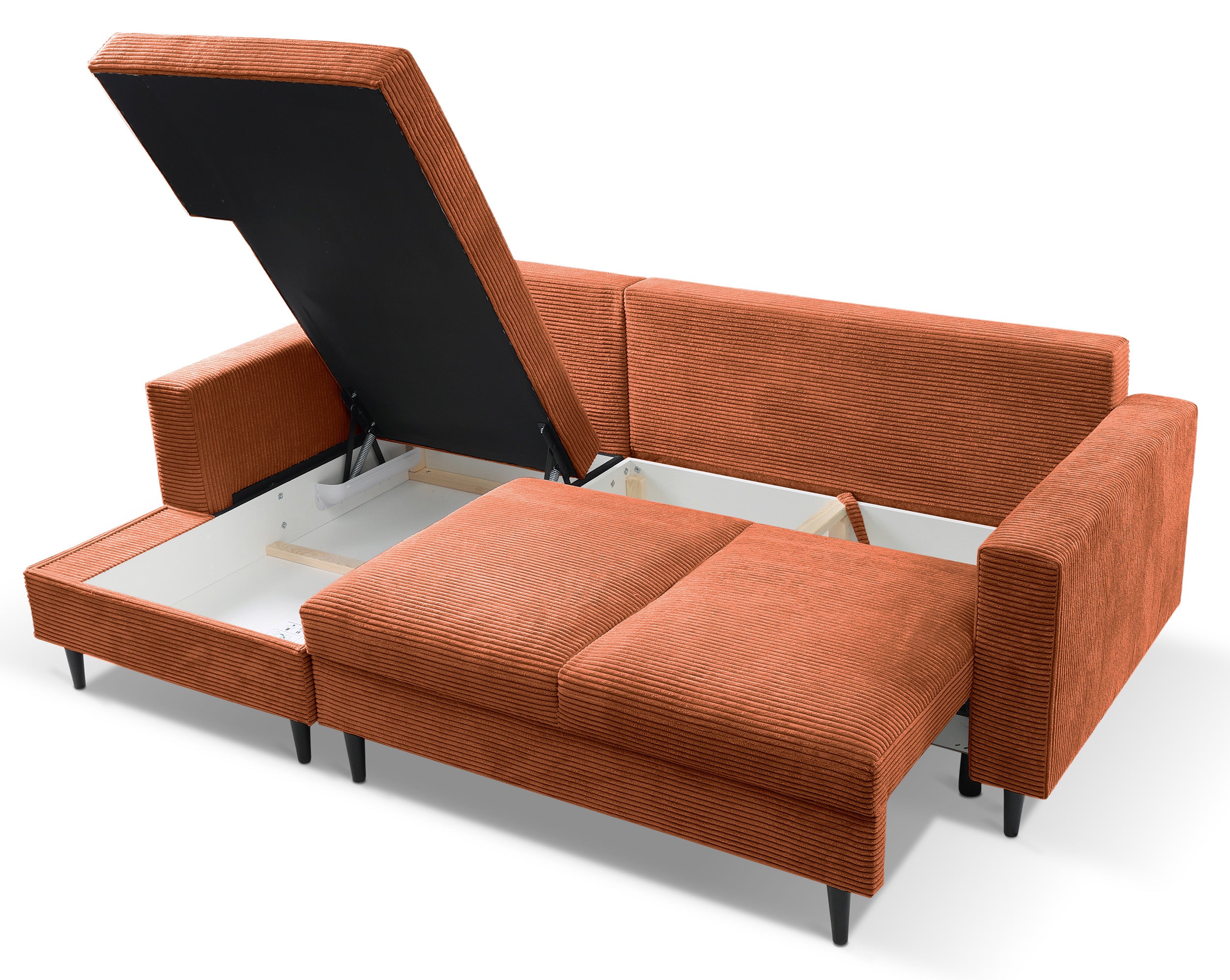 selsey-nalika-ecksofa-links-mit-schlaffunktion-und-stauraum-kupferfarbener-cord image 6