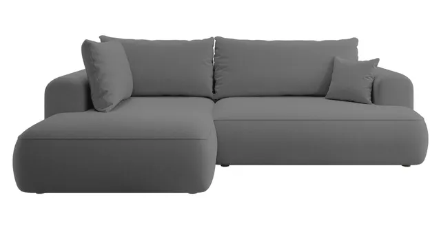 selsey-ovo-ecksofa-mit-schlaffunktion-l-form-links-dunkelgrauer-samt-armlehne-un image 1