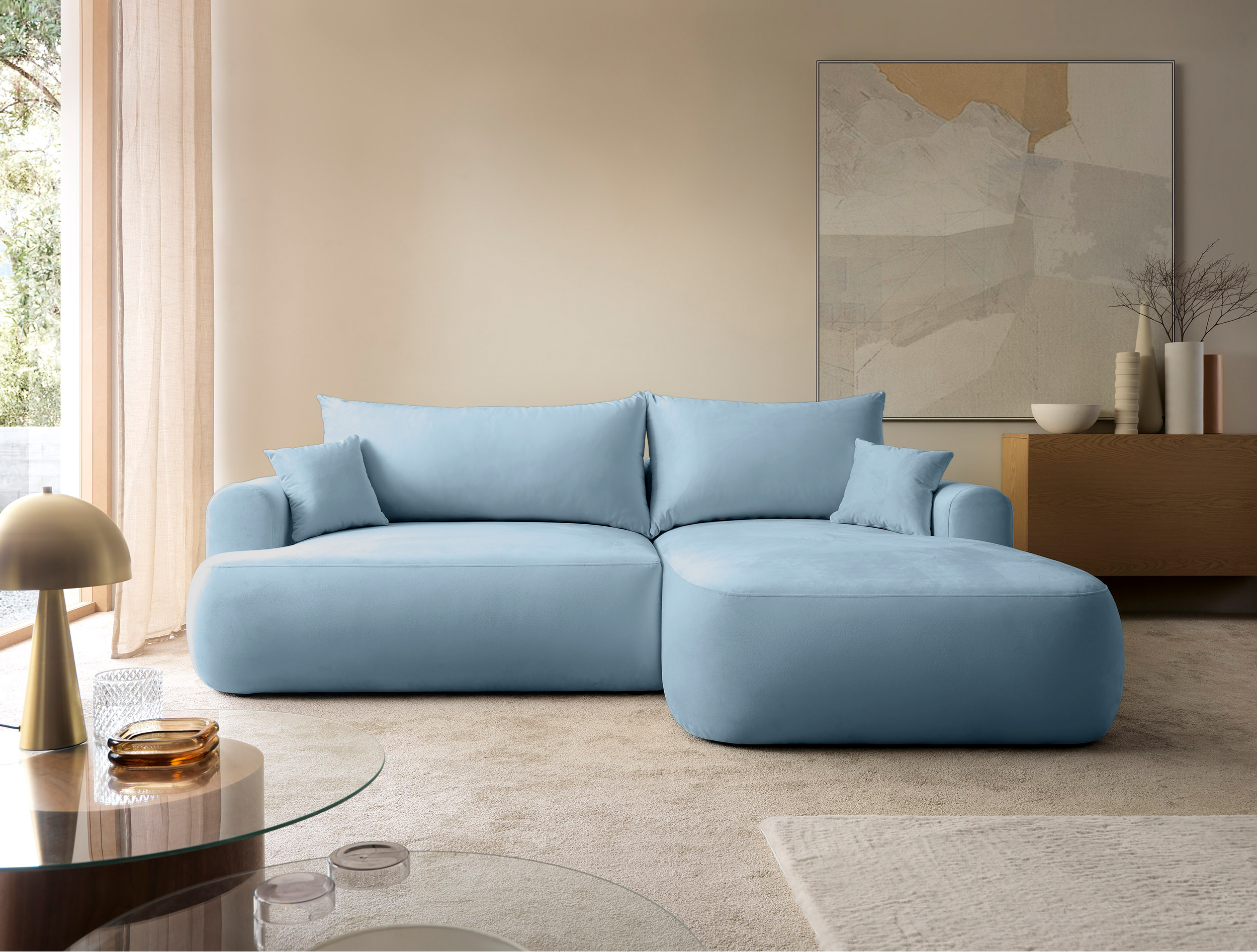 selsey-ovo-ecksofa-mit-schlaffunktion-l-form-rechtsseitig-mit-stauraum-hellblaue image 2