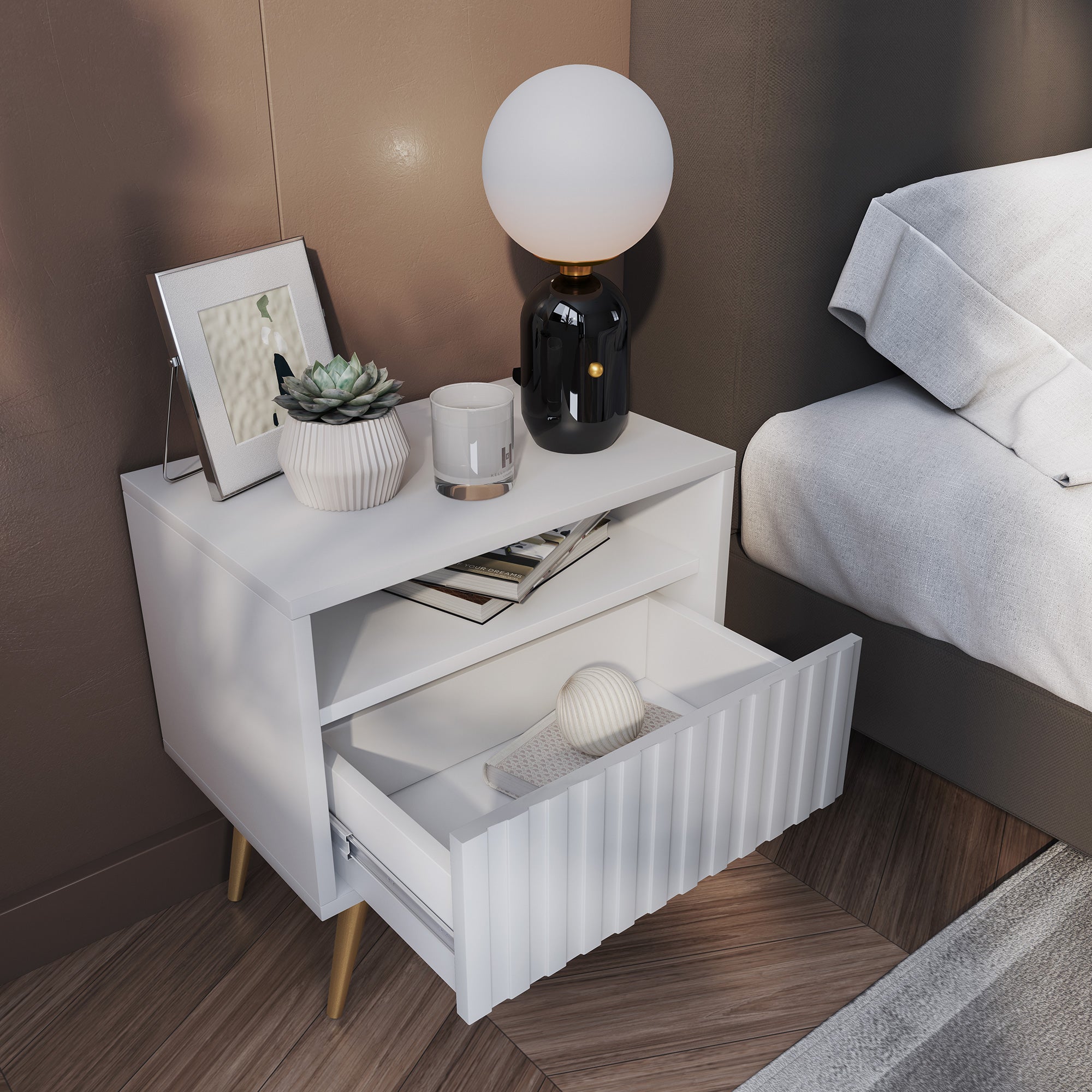 selsey-bello-nachttisch-mit-schublade-und-lamellenfront-wei-mit-goldenen-beinen image 7