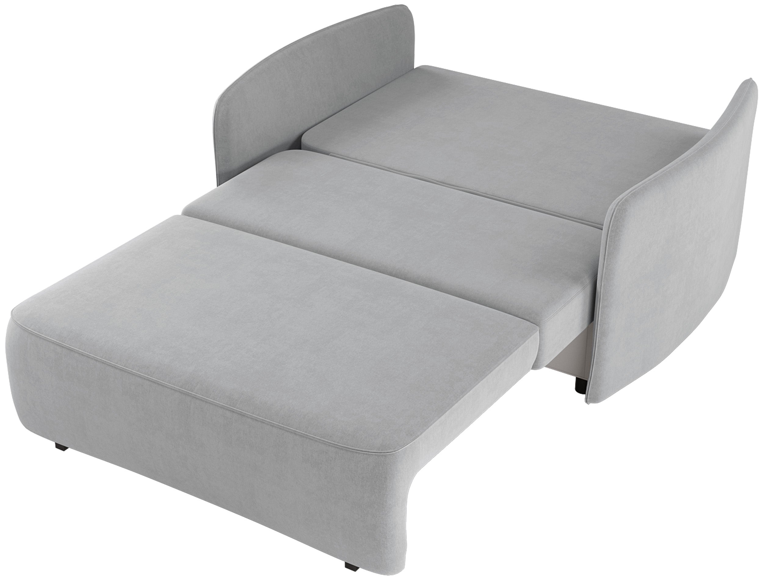 selsey-paxi-145-cm-ausziehbares-zweisitzer-sofa-mit-stauraum-hellgrau-chenille image 3
