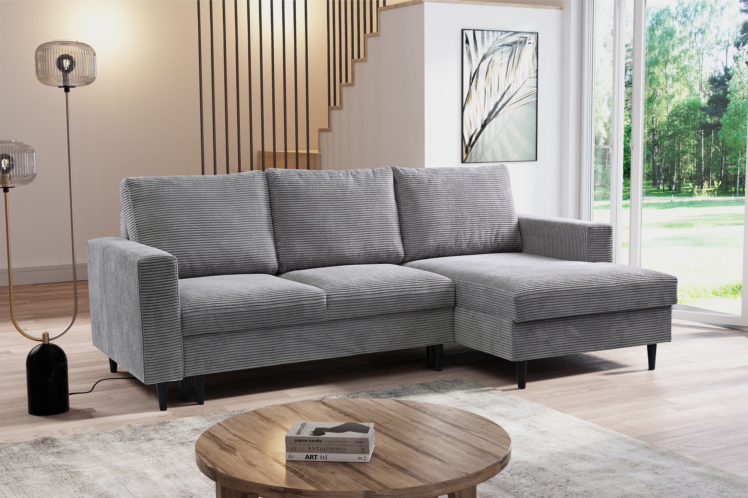 selsey-nalika-ecksofa-mit-schlaffunktion-l-f-rmig-rechtsseitig-hellgrauer-cord-m image 2
