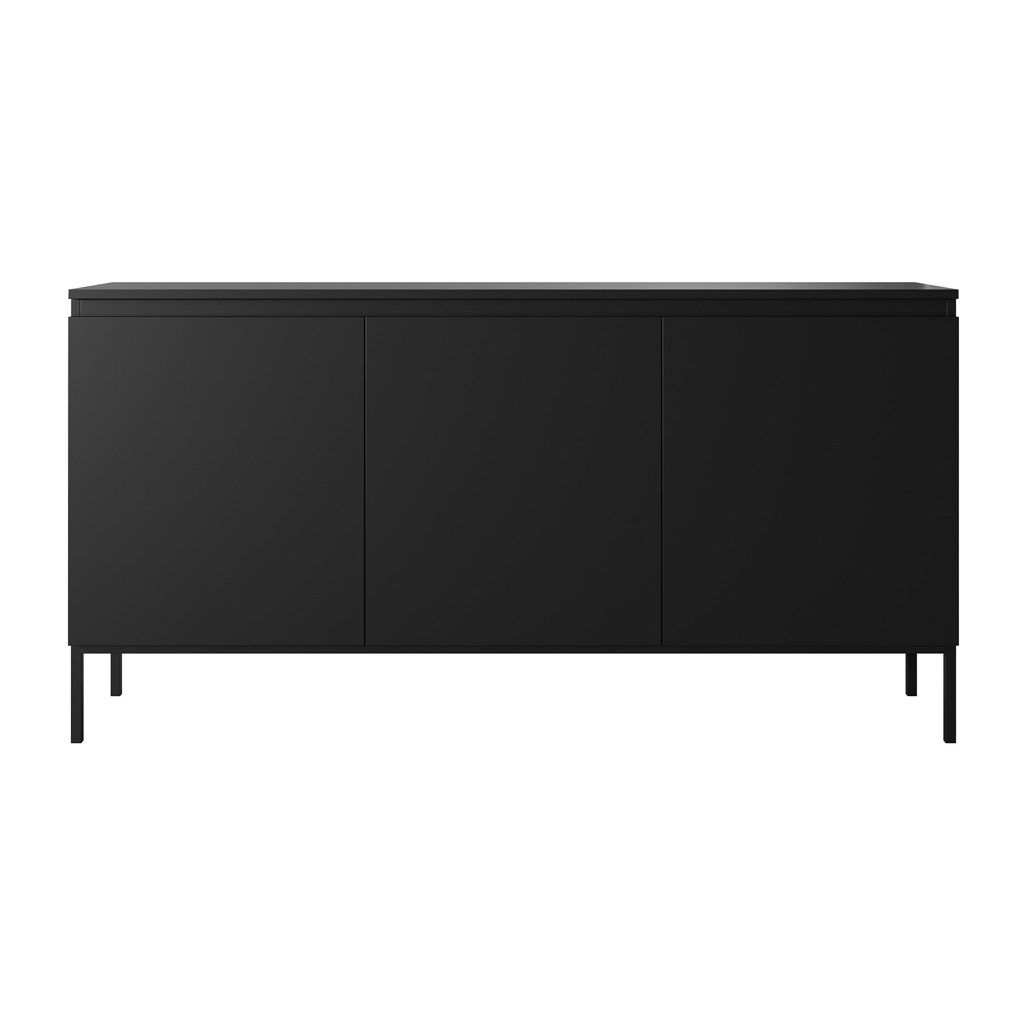 selsey-bemmi-dreht-r-kommode-150-cm-schwarz-mit-schwarzen-beinen image 5