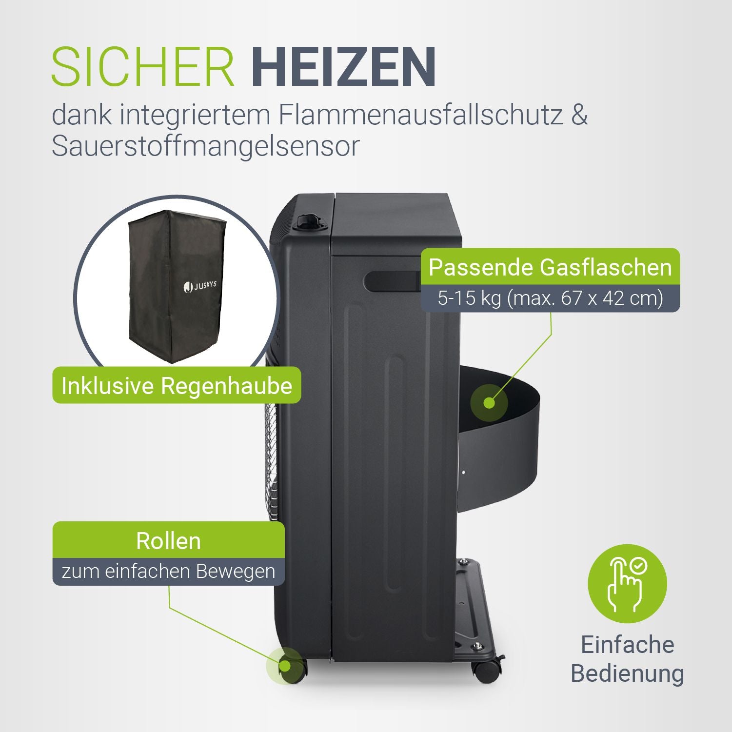 juskys-gasheizer-gs42us-schwarz-4-2-kw-mobile-keramik-gasheizung image 6