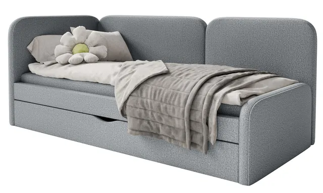 selsey-cuddy-jugendbett-90x200-cm-linksseitig-mit-matratze-und-bettkasten-grauer image 1