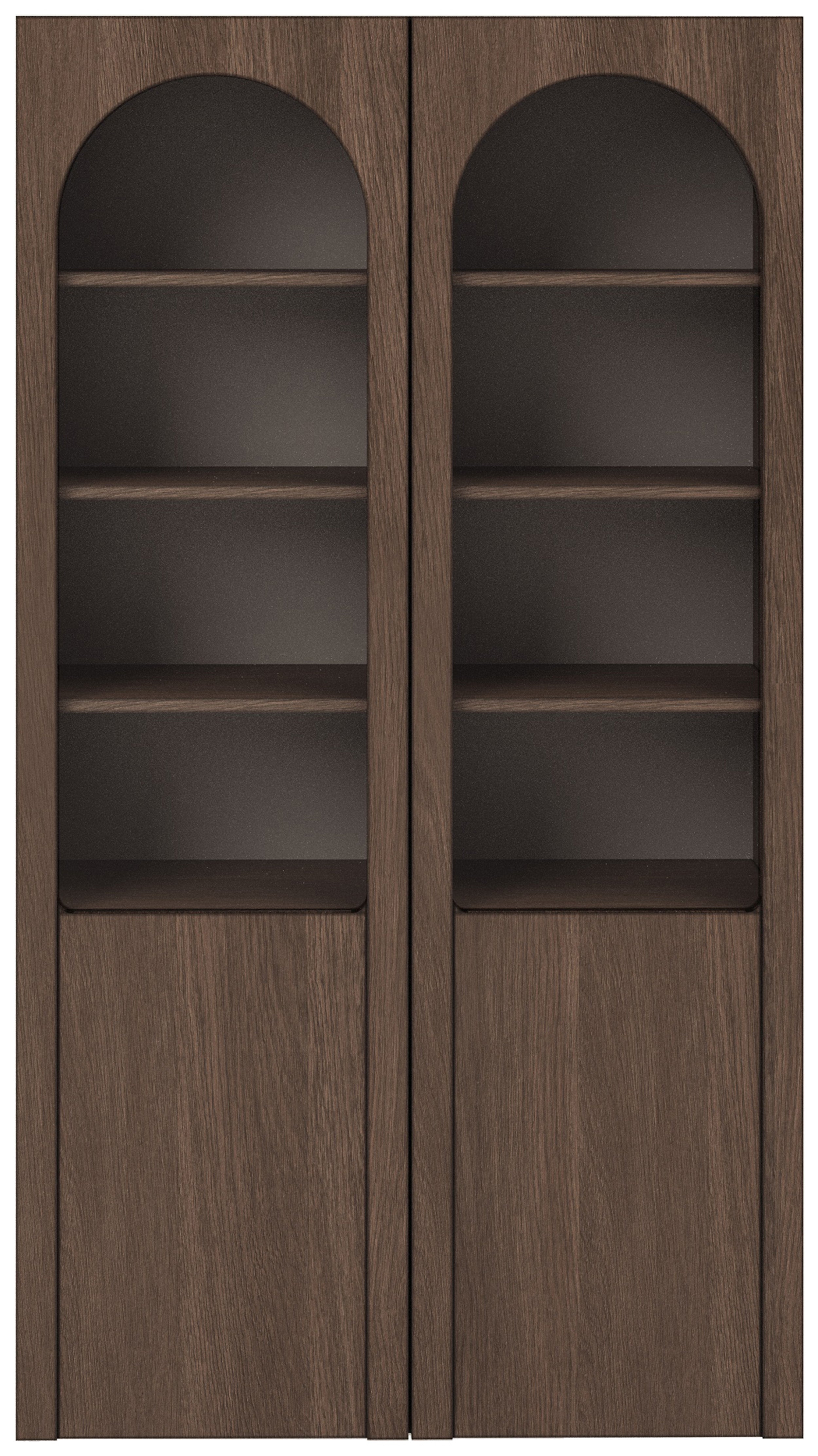 selsey-arkadia-vitrine-schrank-zweit-rig-100-cm-eiche-dunin-mit-glasfront image 7