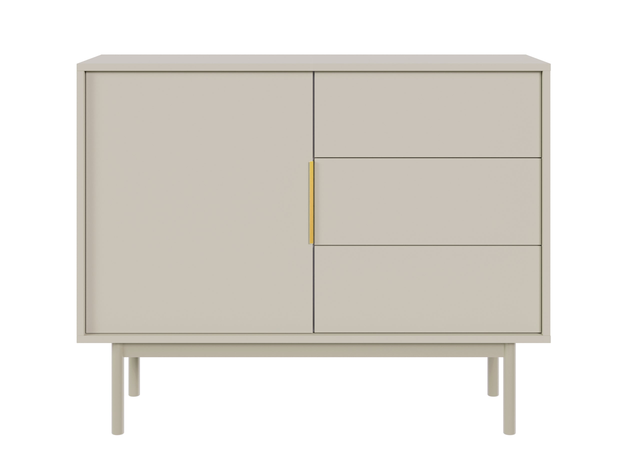 selsey-viviaro-kommode-einzelt-r-mit-3-schubladen-104-cm-kaschmir image 3