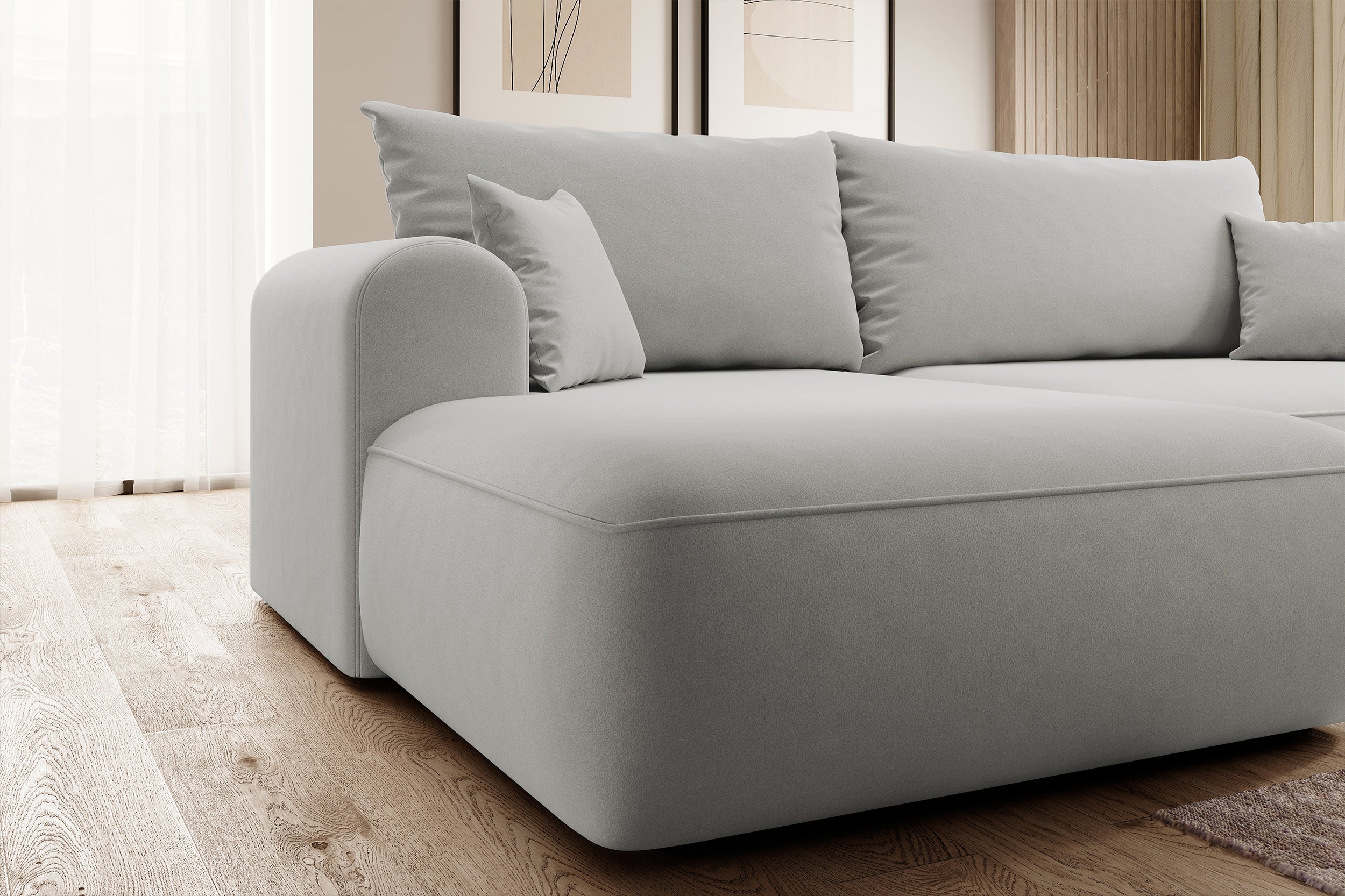 selsey-ovo-ecksofa-l-links-mit-schlaffunktion-und-stauraum-grau-samt image 4