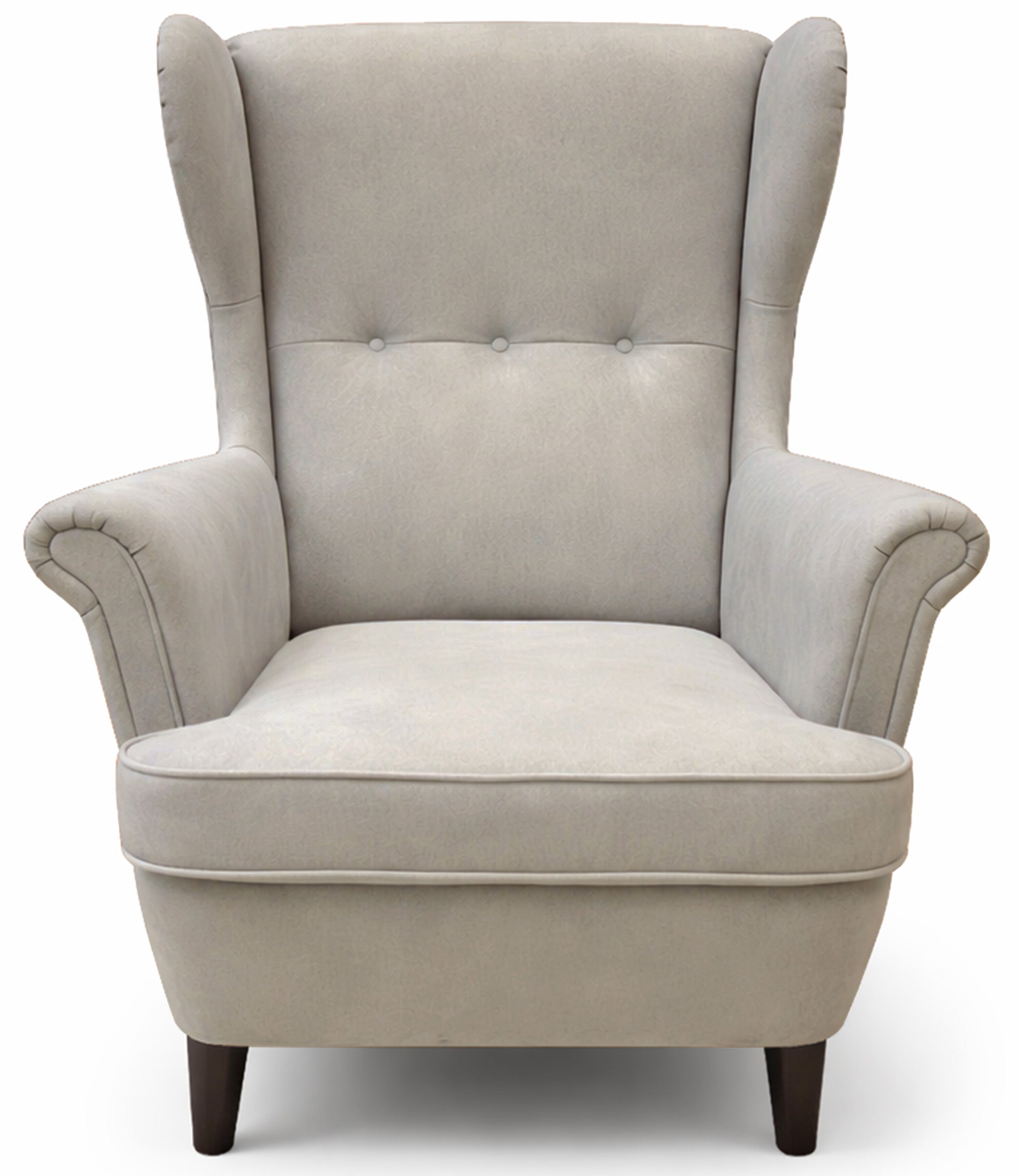 selsey-malmello-ohrensessel-beige-velours-pflegeleicht-schwarze-beine image 3