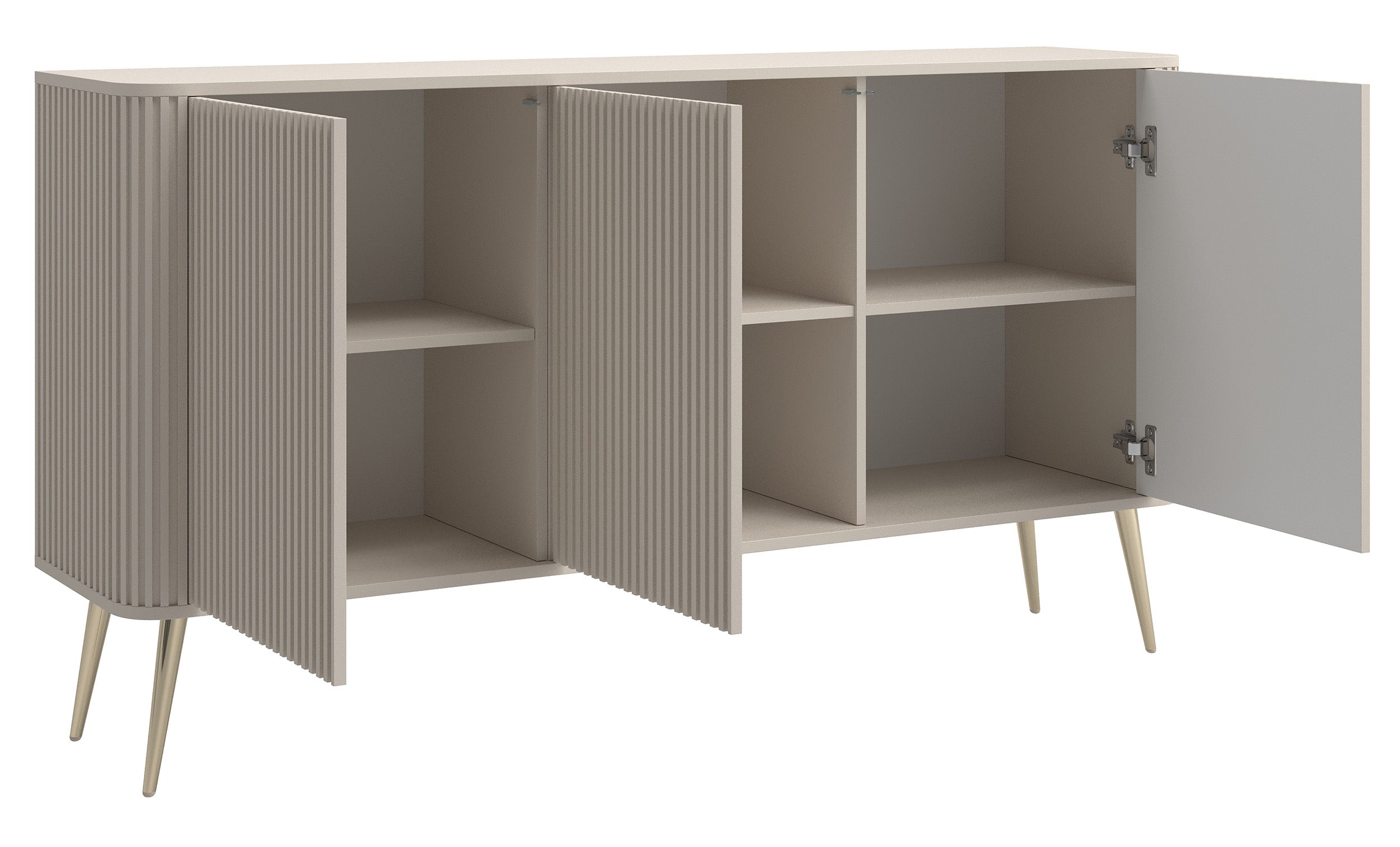 selsey-ovarlo-kommode-dreit-rig-163-cm-sandbeige-mit-fr-sungen-goldene-beine image 6
