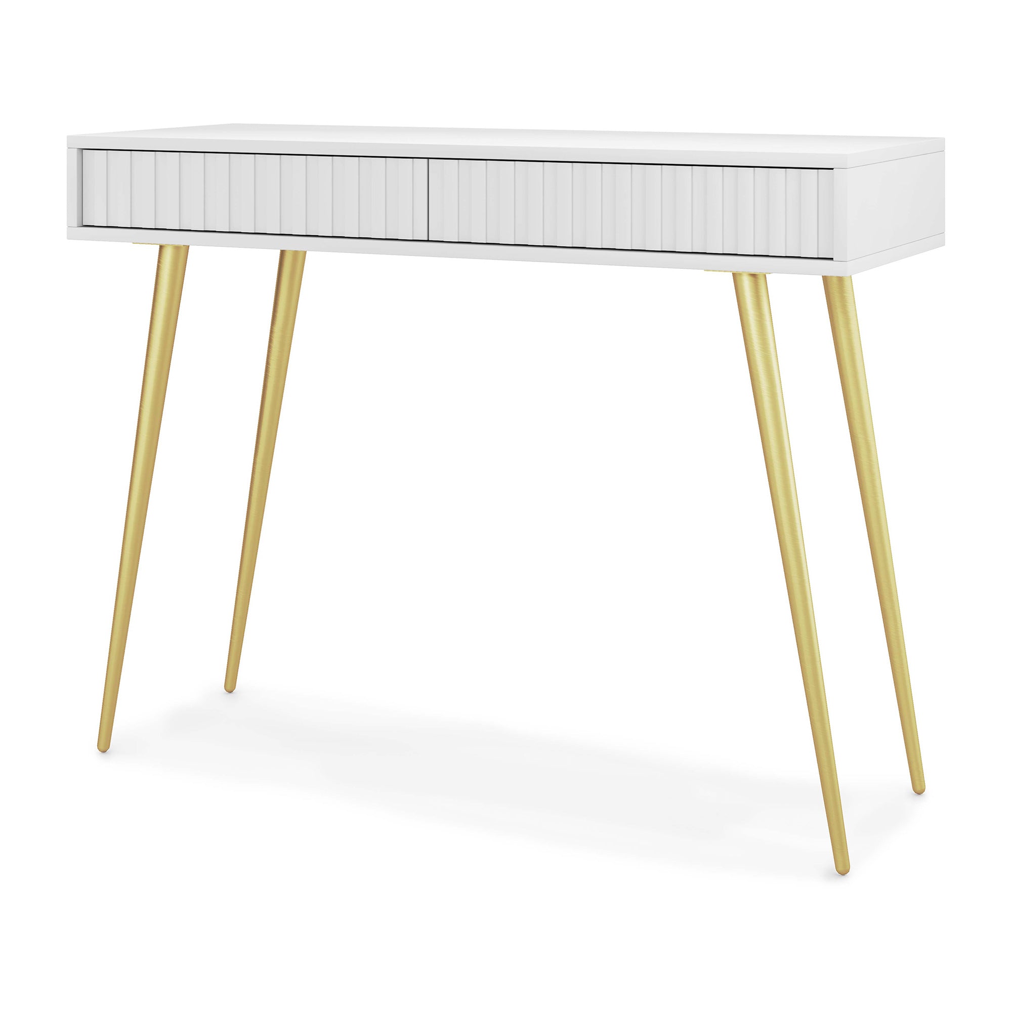 selsey-bello-schminktisch-104-cm-wei-mit-goldenen-beinen image 1