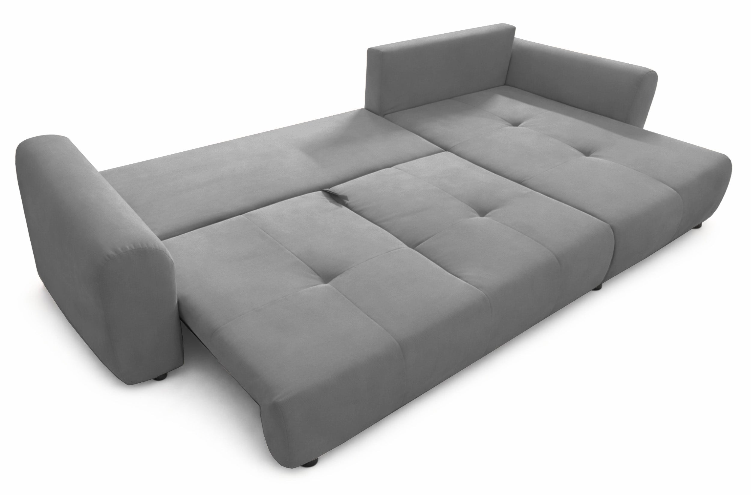 selsey-olido-l-ecksofa-mit-schlaffunktion-und-stauraum-grauer-samt image 3