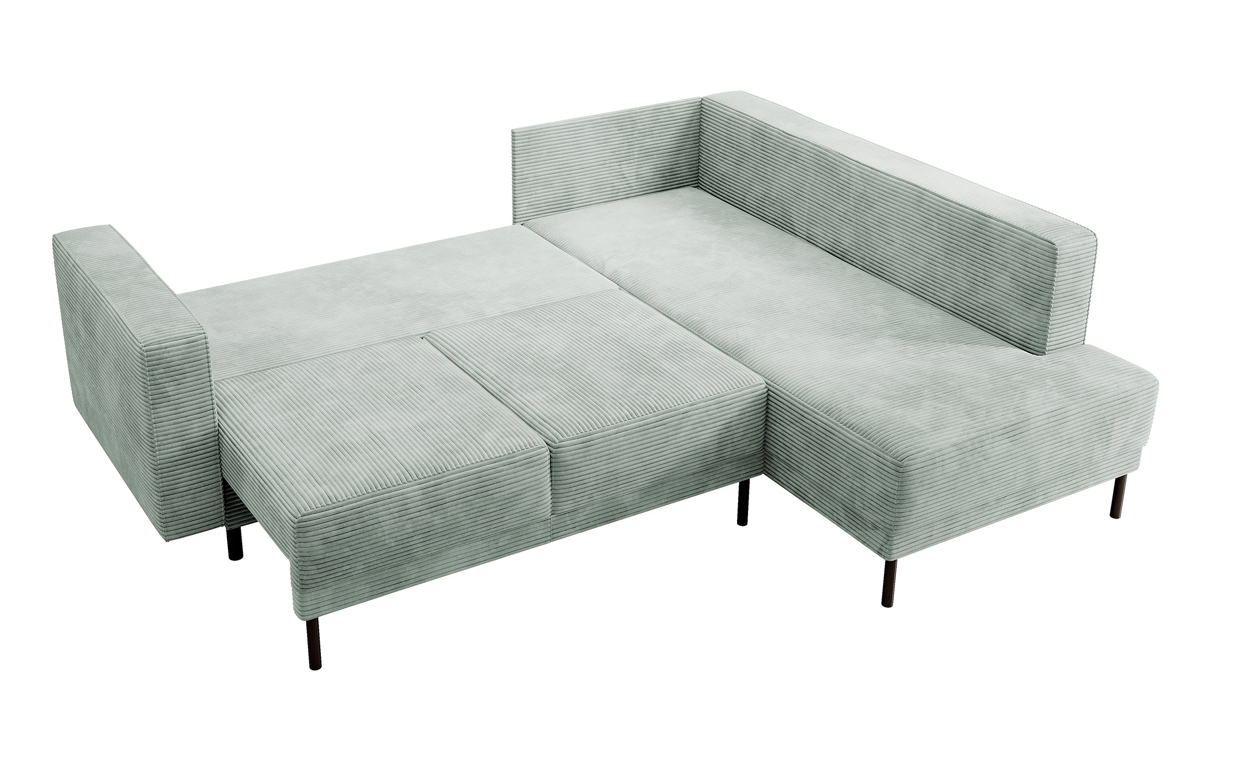 selsey-rodario-ecksofa-rechts-hellgrau-cord-schlaffunktion-bettkasten image 6