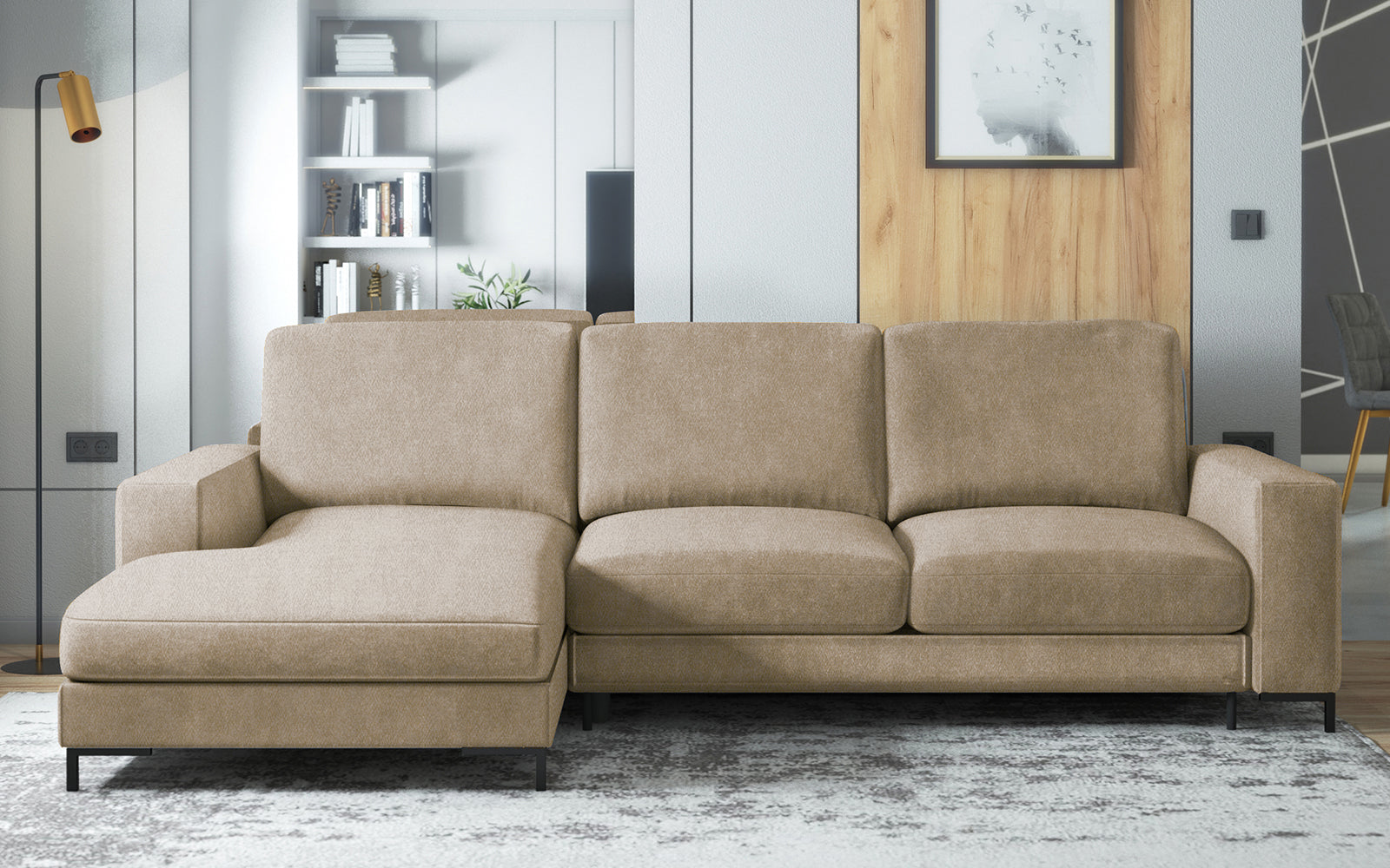 selsey-mokpeo-ecksofa-mit-schlaffunktion-links-beige-pflegeleicht image 2
