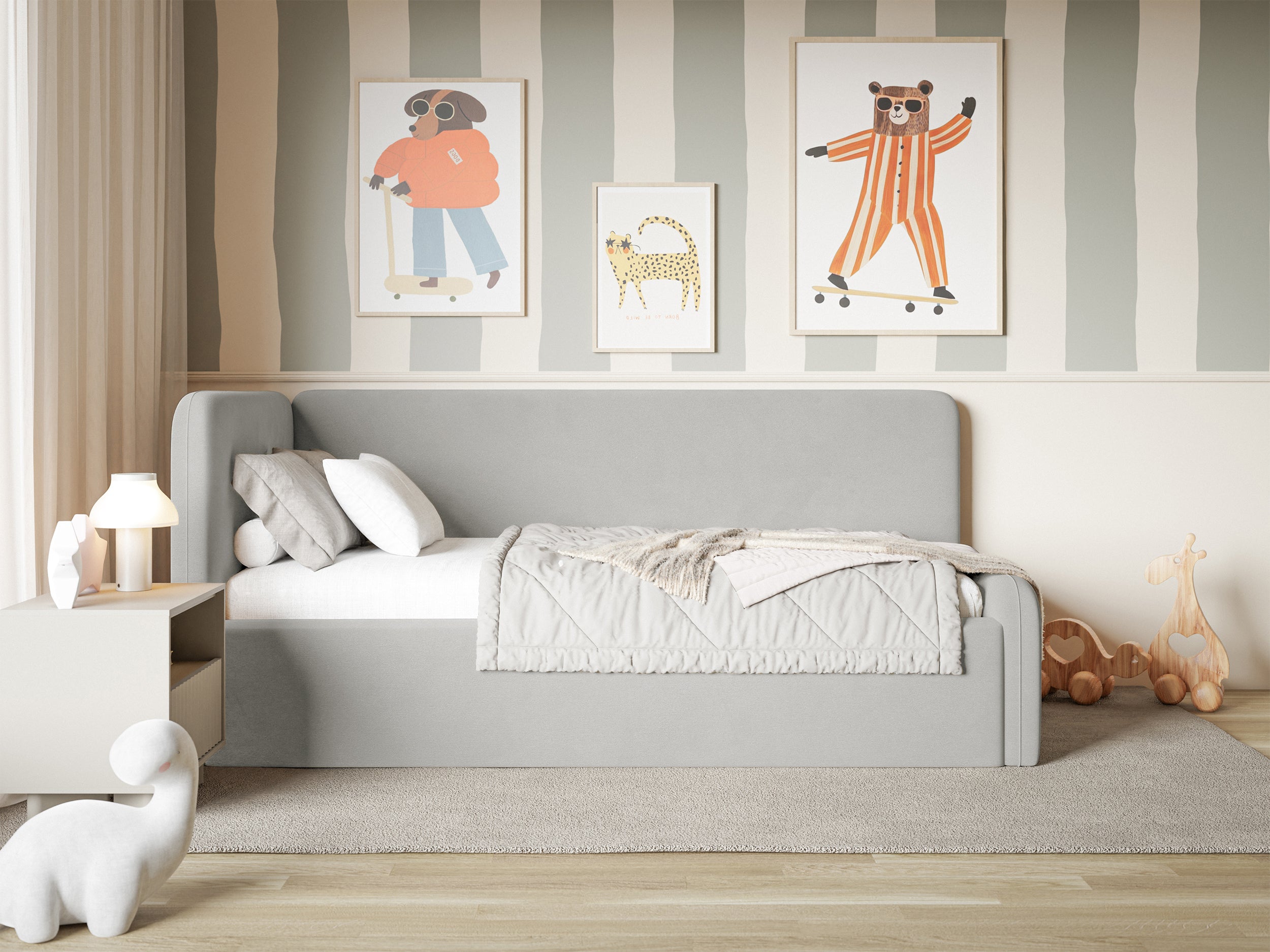 selsey-fanklo-jugendbett-120x200-cm-links-mit-matratze-und-stauraum-hellgrauer-s image 6