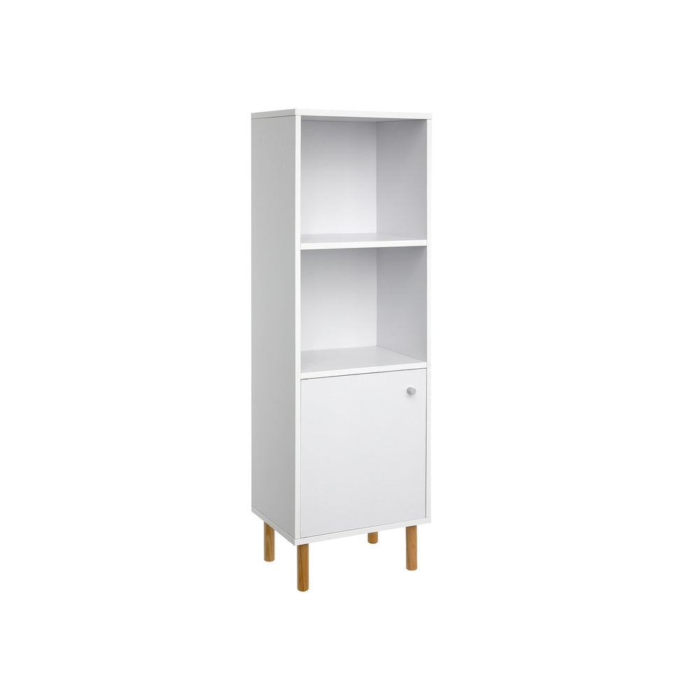 vasagle-b-cherschrank-wei-schmal-standregal-mit-t-r-3-ebenen-und-holzbeinen image 2