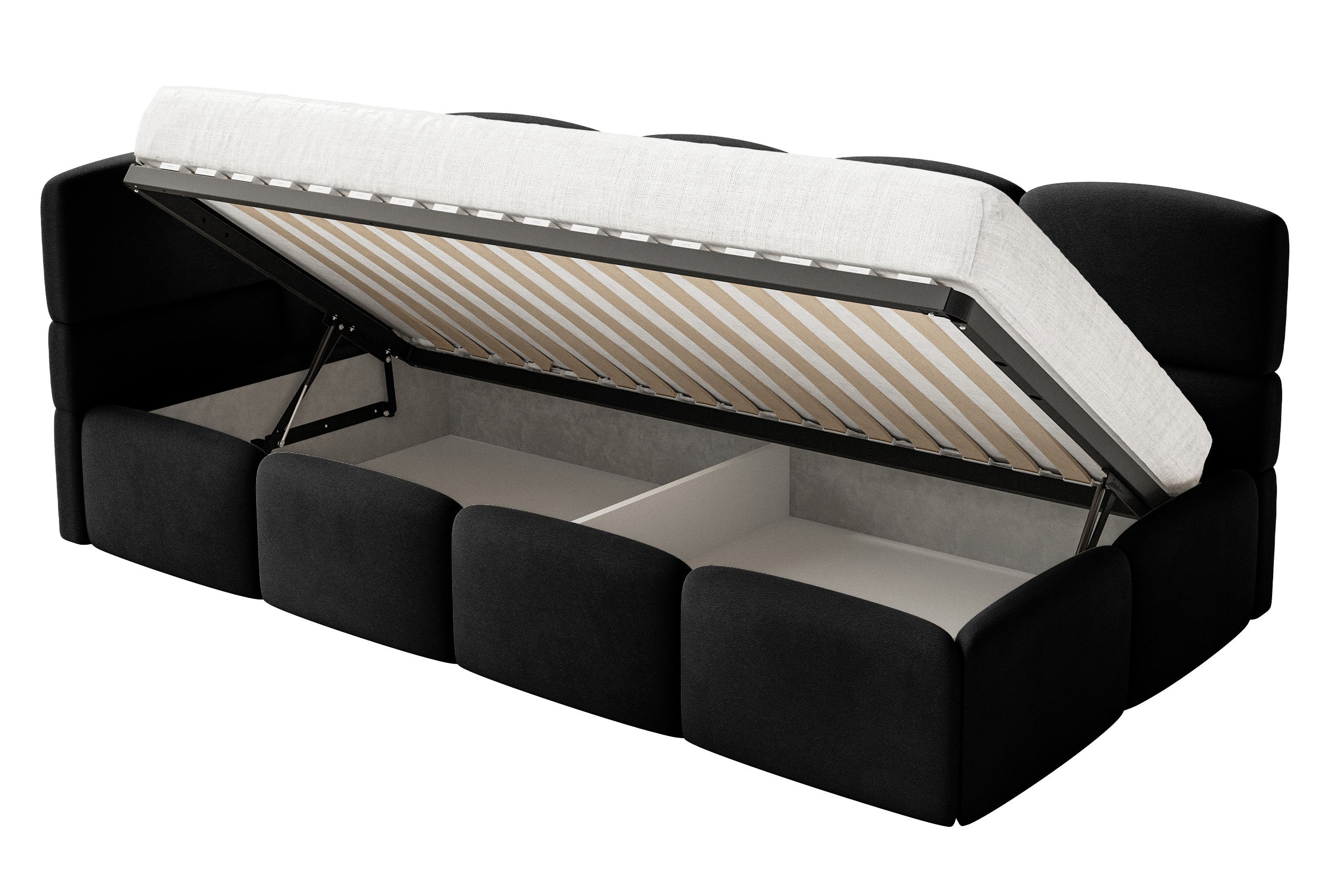 selsey-jugendbett-cloudy-90x200-cm-linksseitig-mit-stauraum-schwarzer-velours image 5