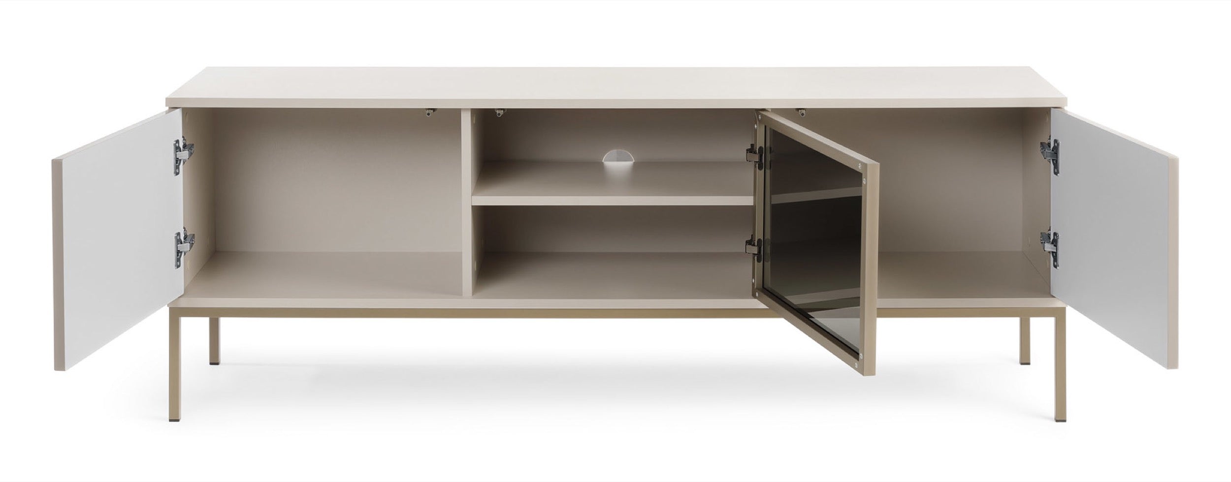 selsey-tosena-tv-schrank-154-cm-mit-dreht-ren-und-led-kaschmir image 5