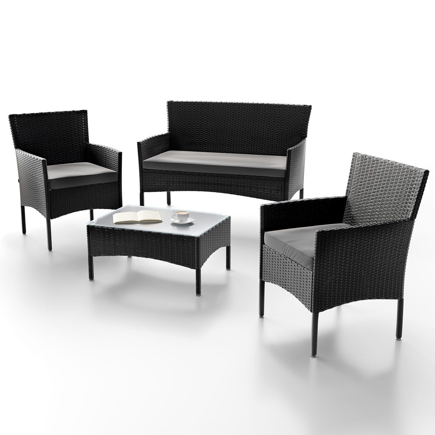 juskys-fort-myers-polyrattan-sitzgruppe-schwarz-creme-4-teilige-lounge-f-r-4-per image 8