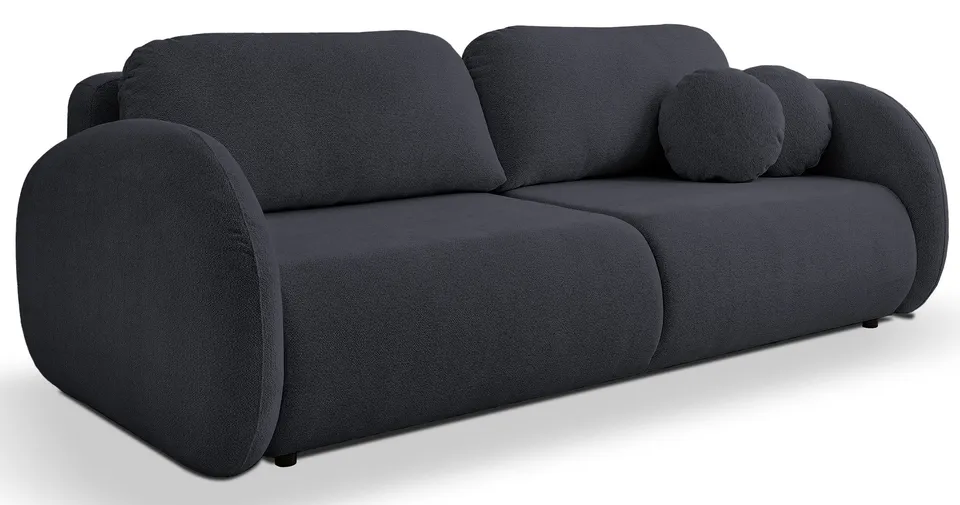 selsey-ovally-dreisitziges-ausklappbares-sofa-mit-stauraum-dunkelgrau-chenille image 1
