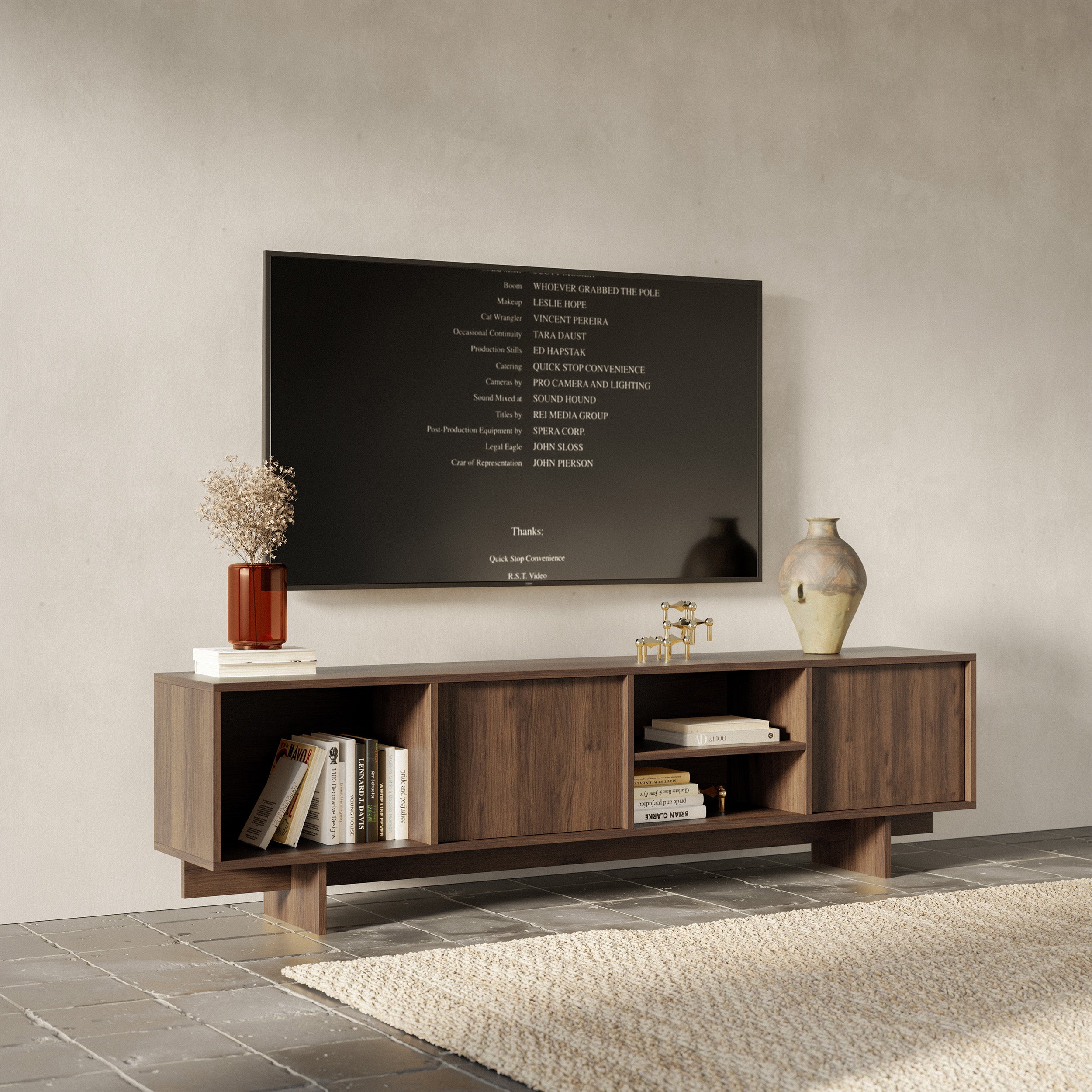 selsey-sanva-tv-schrank-200-cm-zweit-rer-mit-drei-f-chern-walnuss-warmia image 4