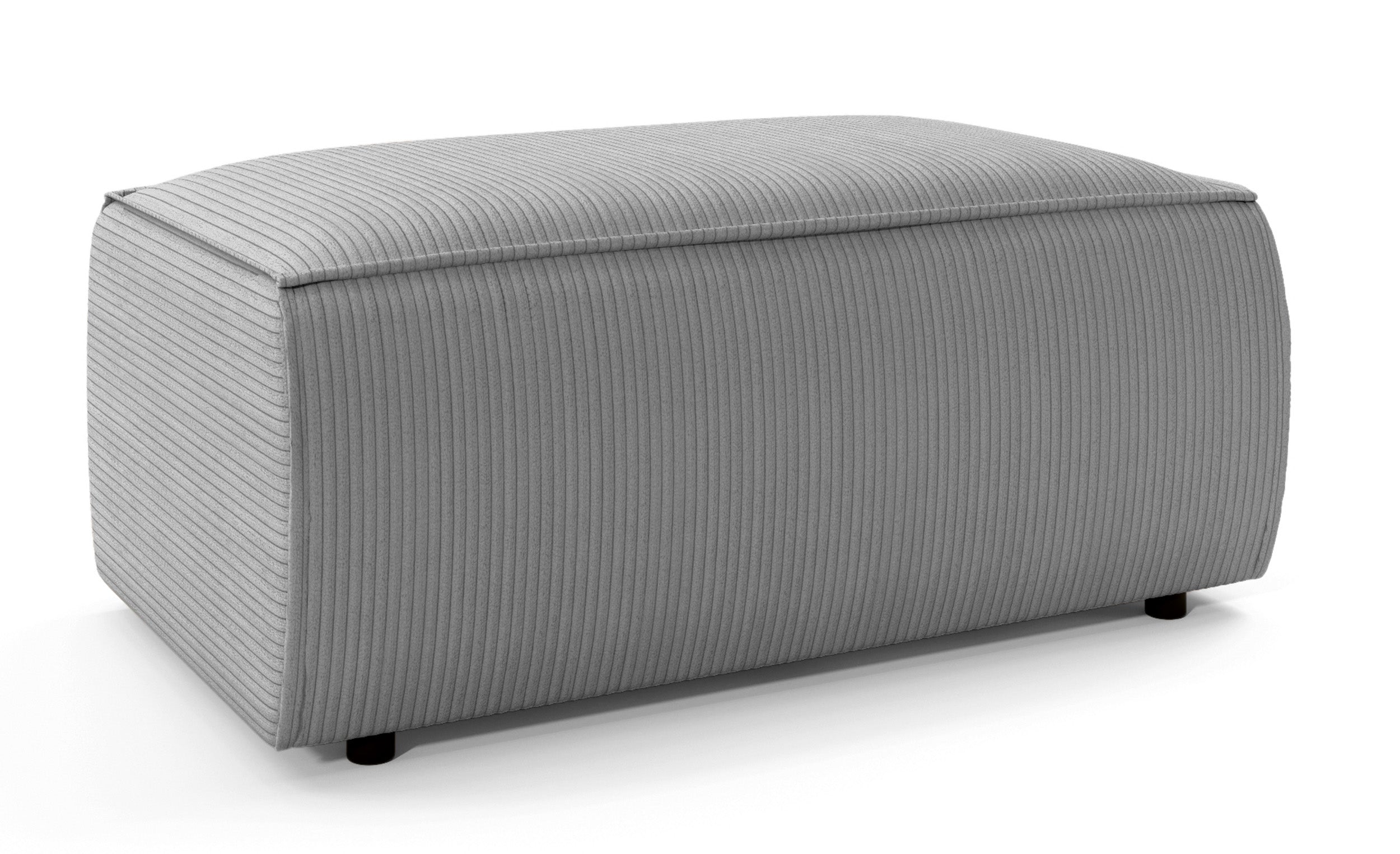 selsey-farese-cordhocker-pouf-hellgrau image 1