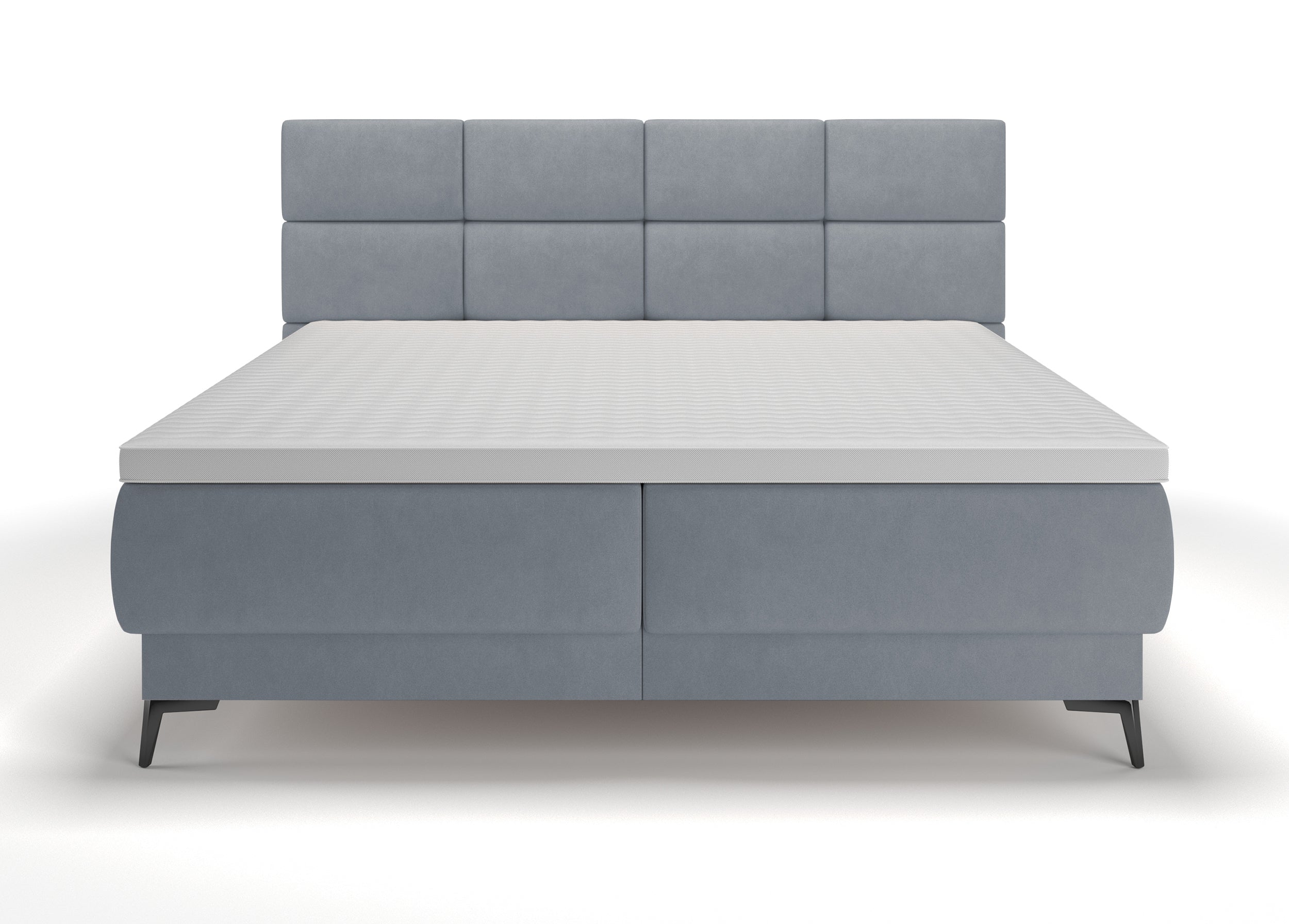 selsey-rektango-kontinentales-bett-160x200-cm-mit-stauraum-und-topper-grafischer image 5