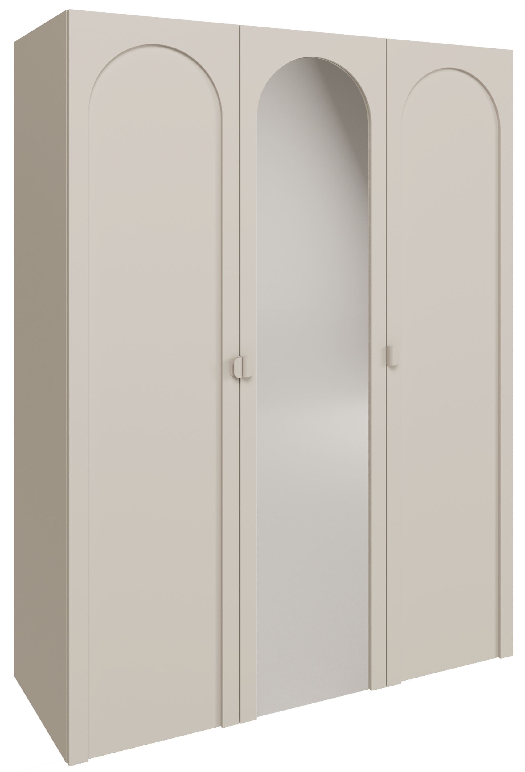 selsey-arkadia-dreht-renschrank-150-cm-mit-spiegel-und-gefr-ster-front-kaschmir image 1