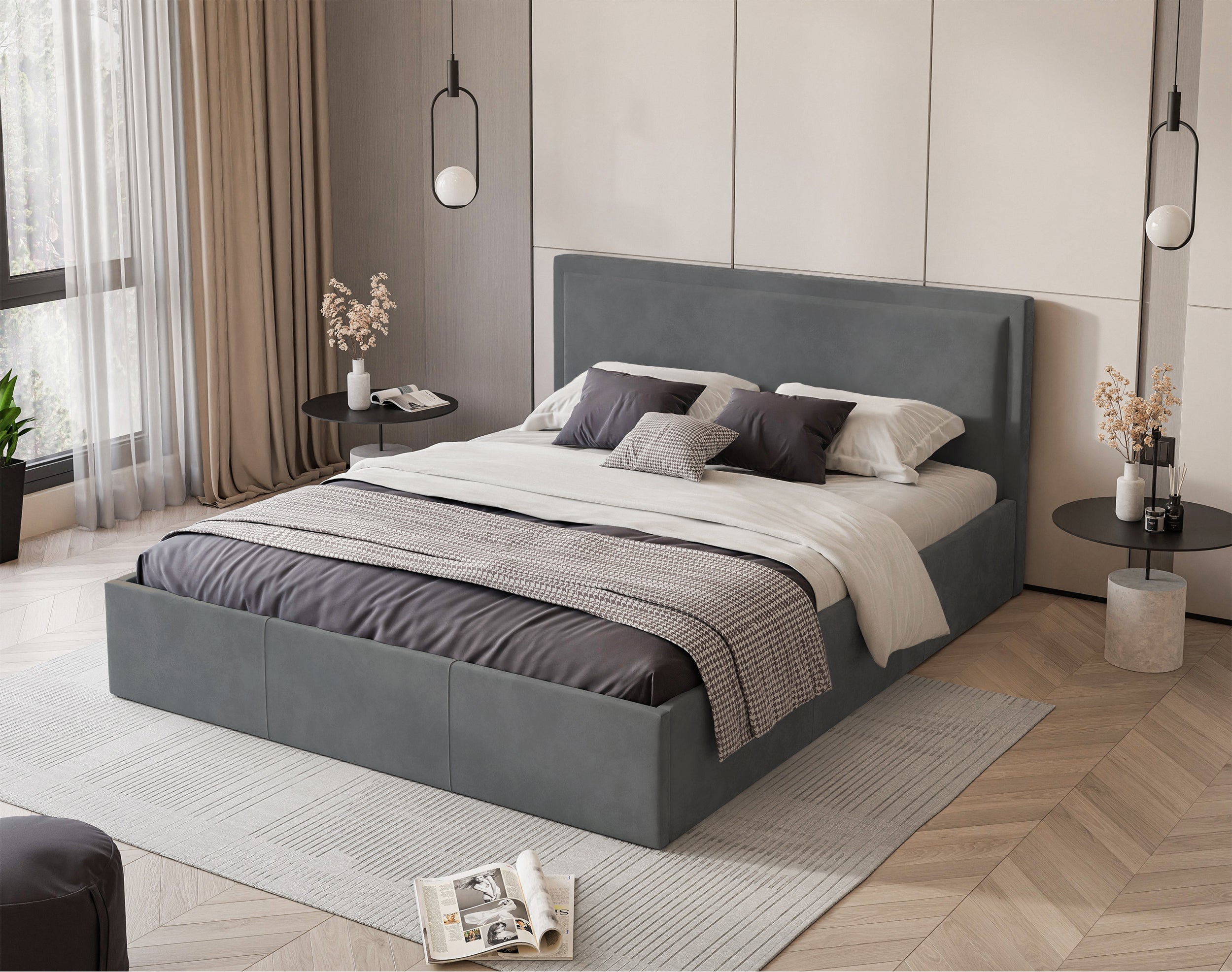 selsey-soave-polsterbett-140x200-cm-mit-stauraum-stahlvelours-metallrahmen image 2