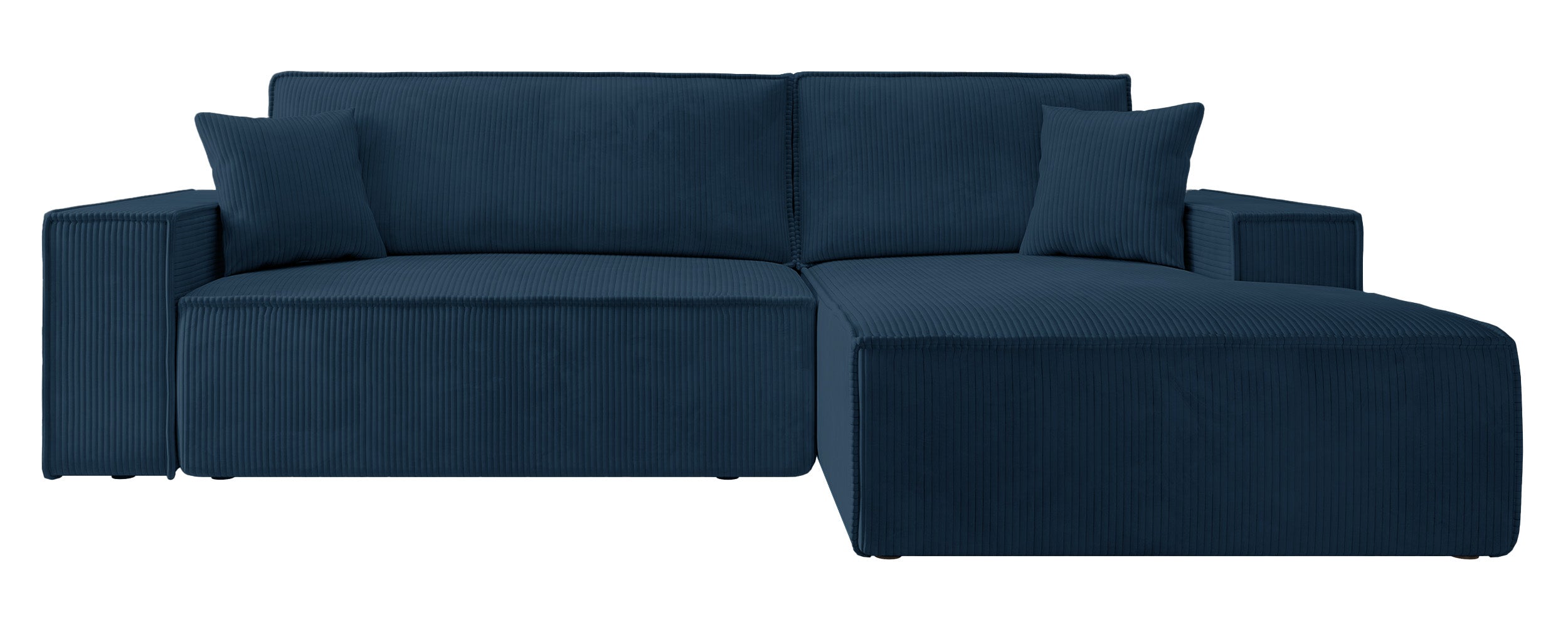 selsey-farese-new-ecksofa-mit-schlaffunktion-l-form-rechts-dunkelblauer-cord-mit image 1