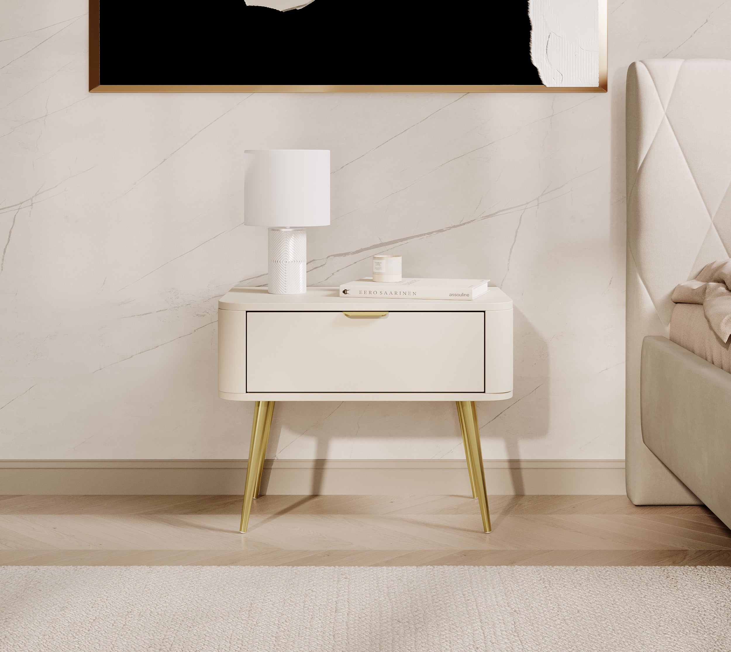 selsey-oval-nachttisch-mit-schublade-63-cm-sandbeige image 2