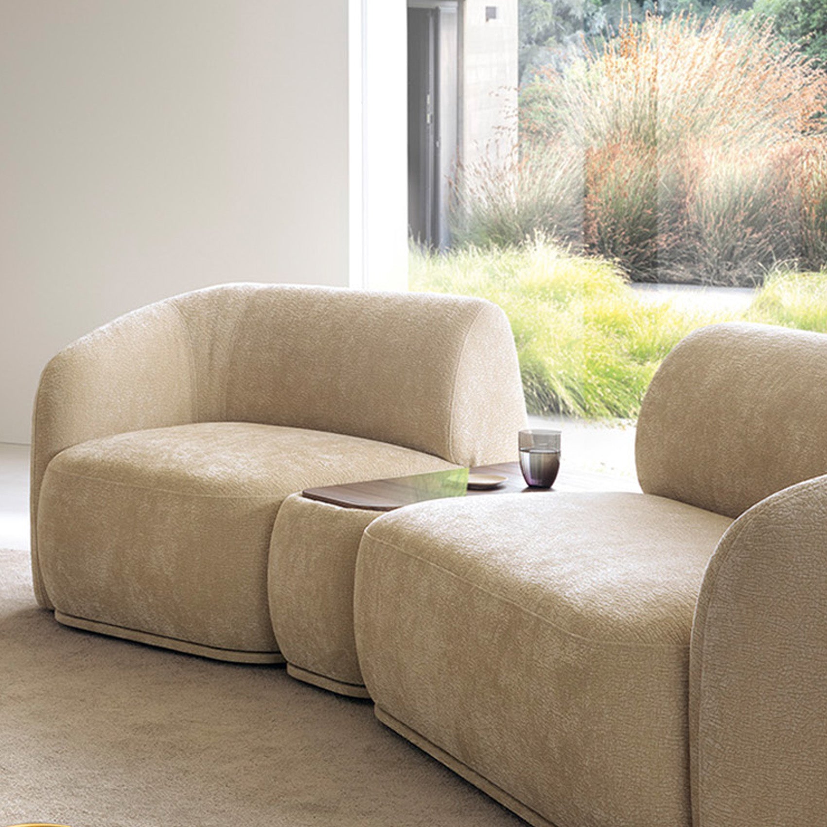 selsey-bommo-modulares-rechteckiges-hocker-mit-platte-beiger-chenille image 3
