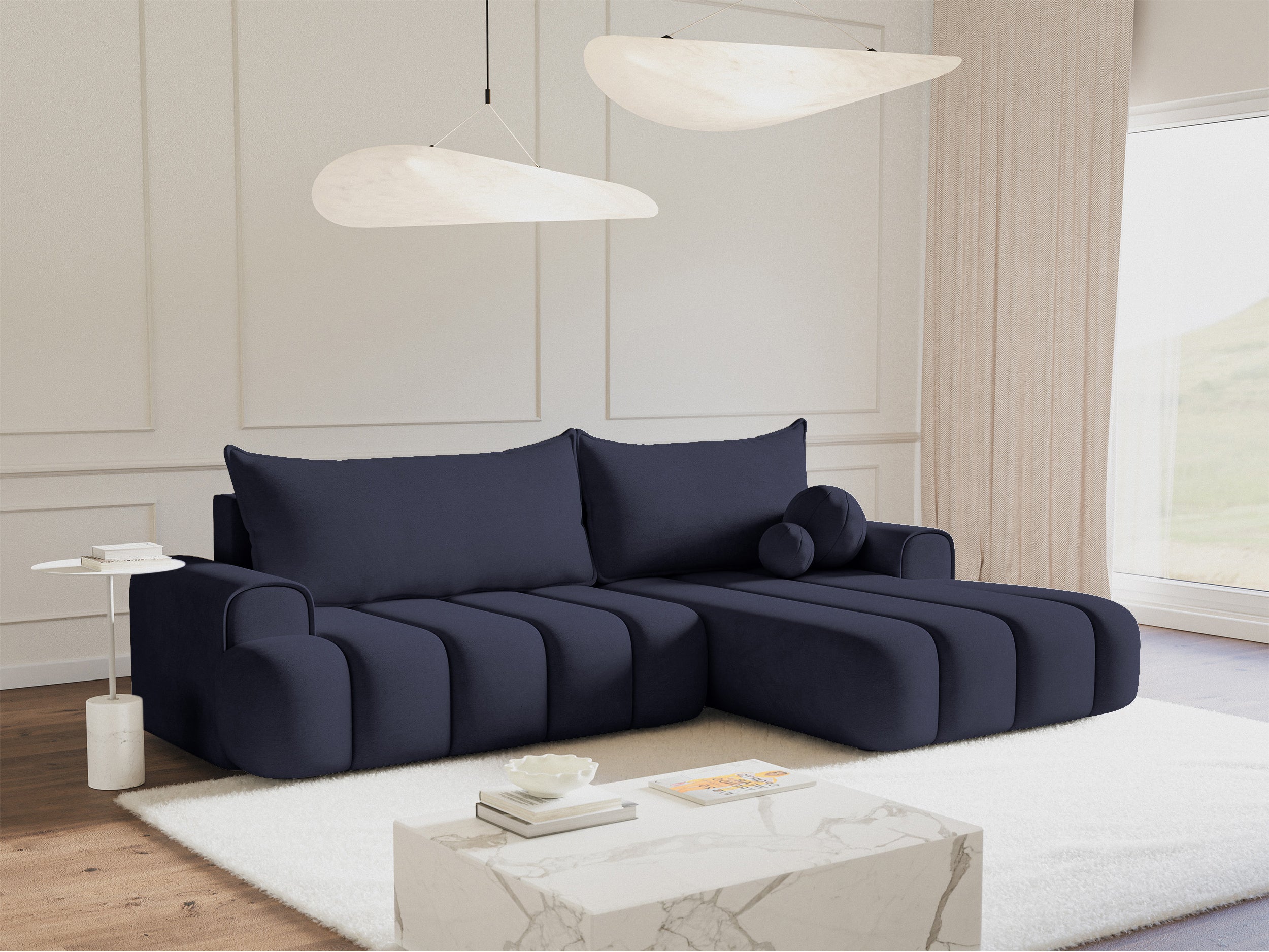 selsey-dandelino-ecksofa-mit-schlaffunktion-l-f-rmig-rechts-marineblauer-samt image 3