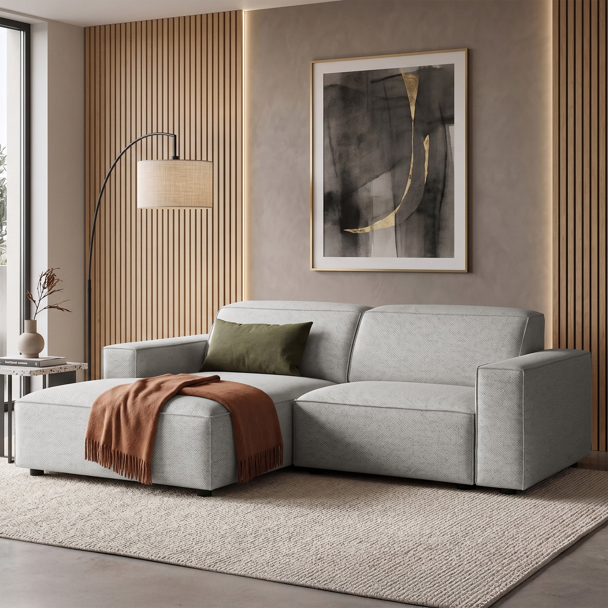 selsey-sellmo-ecksofa-modular-links-l-form-hellgrau-chenille-hydrophob image 2