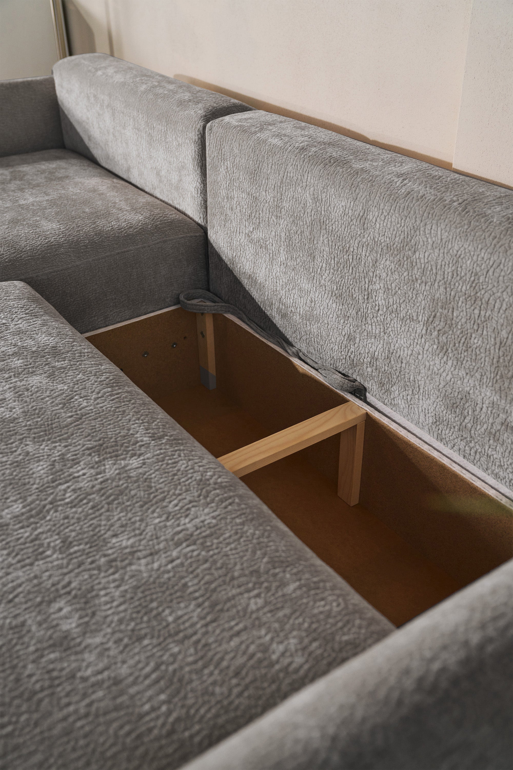 selsey-cushi-ecksofa-l-links-mit-schlaffunktion-und-stauraum-grauer-chenille image 5
