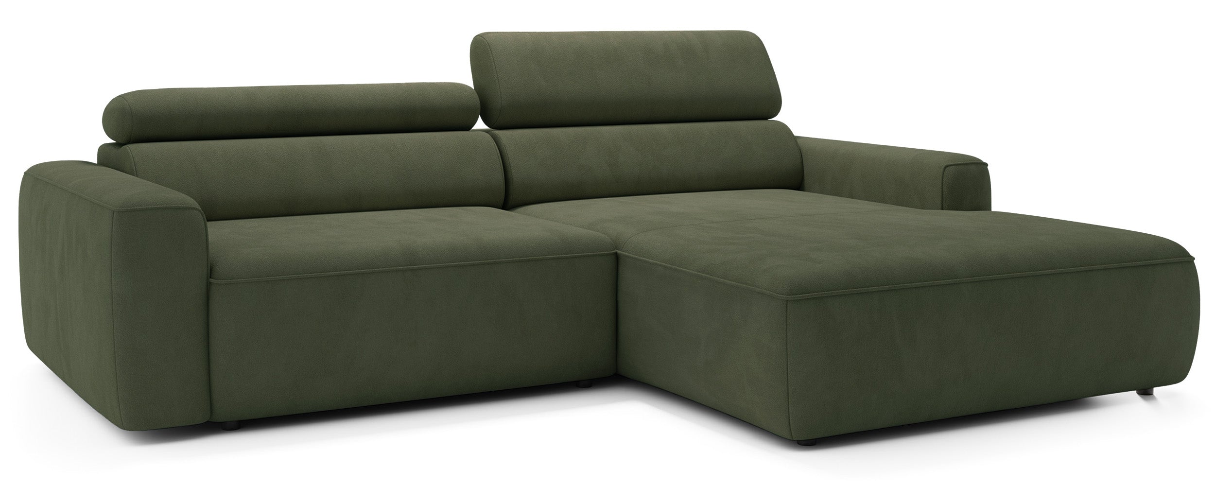 selsey-fando-ecksofa-l-f-rmig-rechts-mit-elektrischem-auszug-salbeigr-ner-samtve image 4