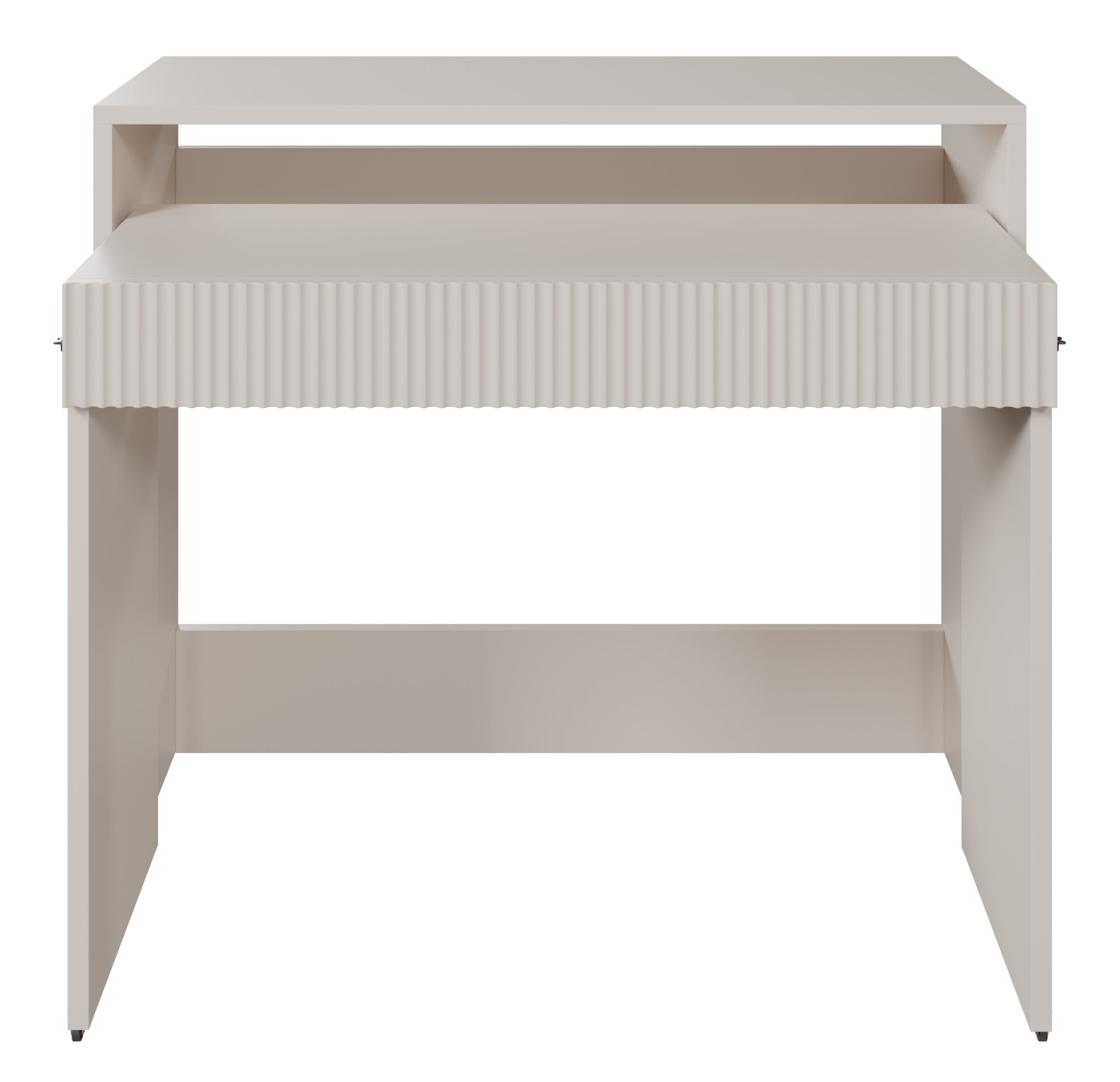 selsey-zoom-schreibtisch-ausziehbar-mit-schublade-rillenfront-98-cm-kaschmir image 8