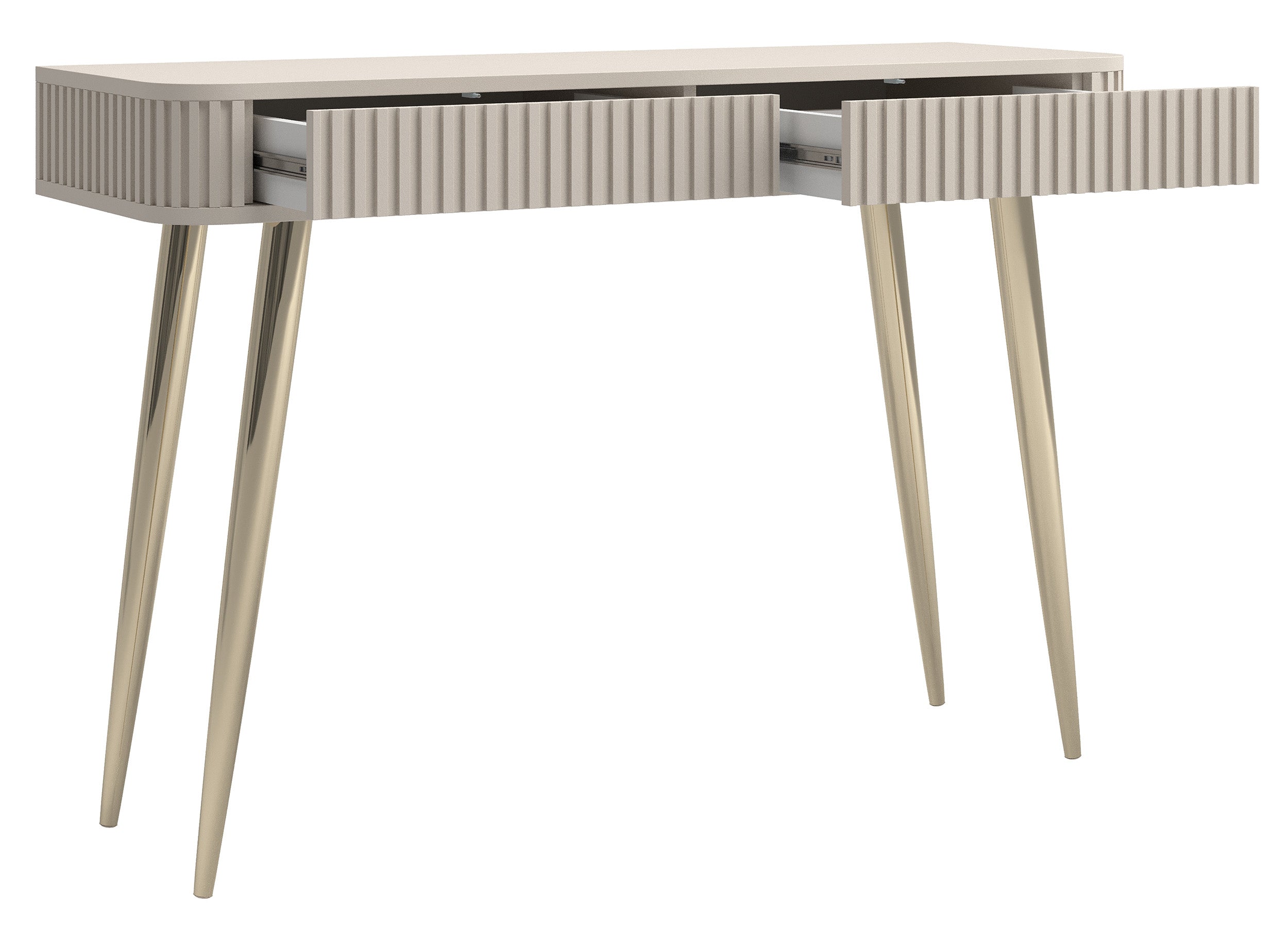 selsey-ovarlo-toilettentisch-113-cm-mit-2-schubladen-sandbeige-mit-goldenen-bein image 6