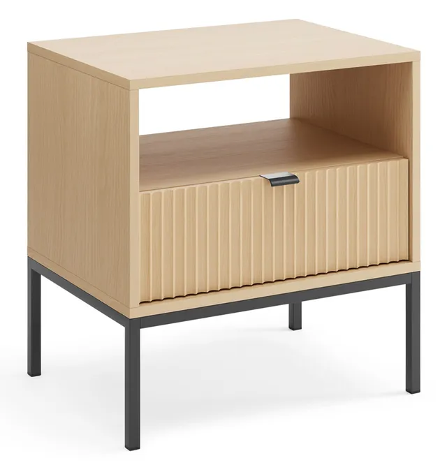 selsey-vellore-nachttisch-54-cm-vicenza-eiche-geriffelte-front-mit-schublade-sch image 1
