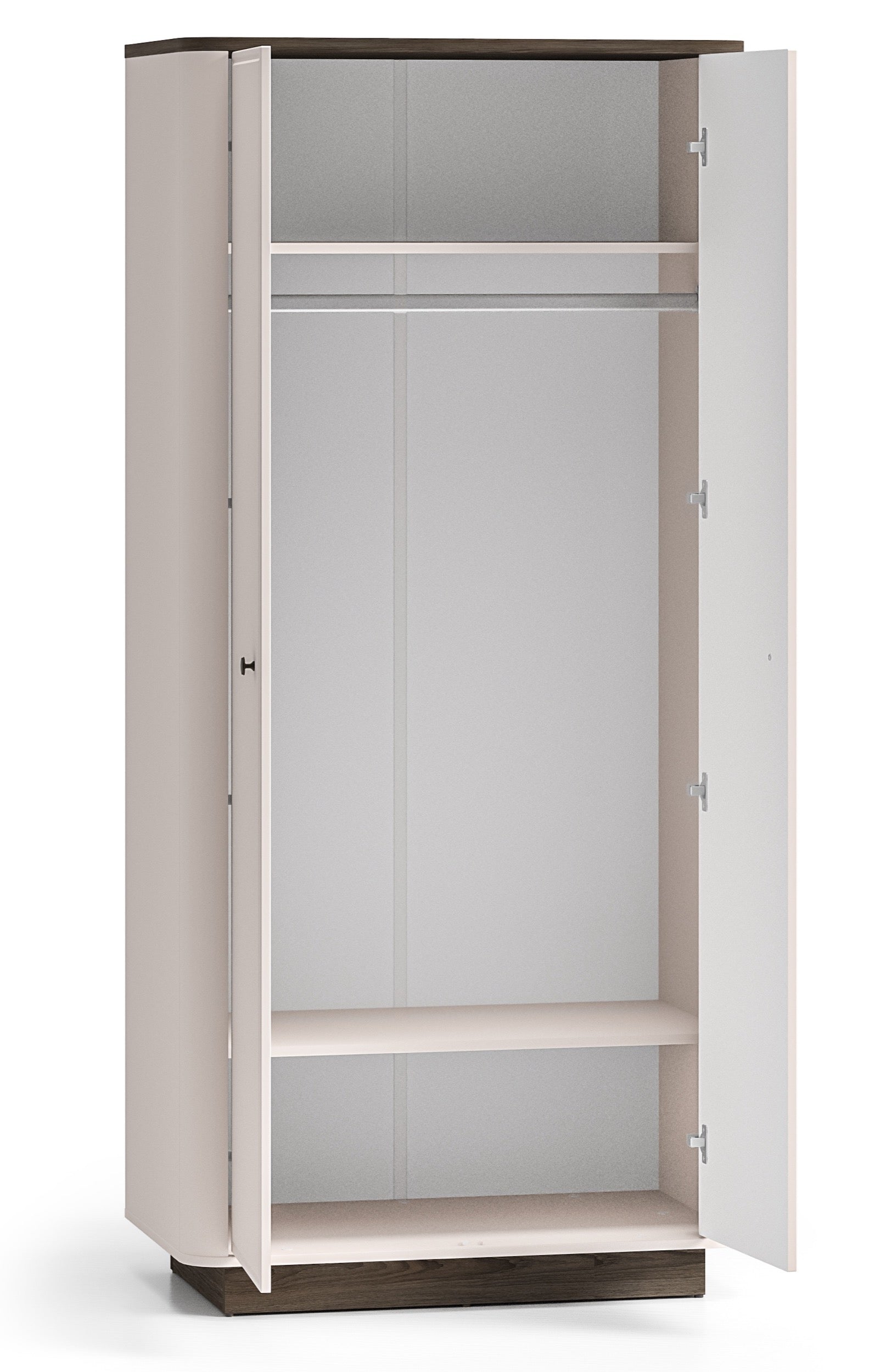 selsey-vilavio-kleiderschrank-92-cm-2-t-rig-kaschmir-eiche-windmill-dark-mit-sta image 3