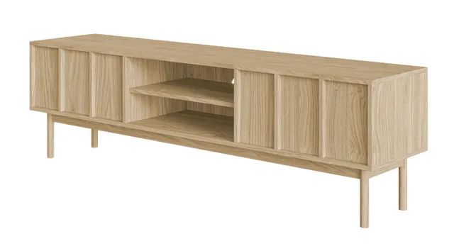 selsey-tv-schrank-neksto-170-cm-ge-lte-eiche-mit-zwei-schubladen-lowboard image 1
