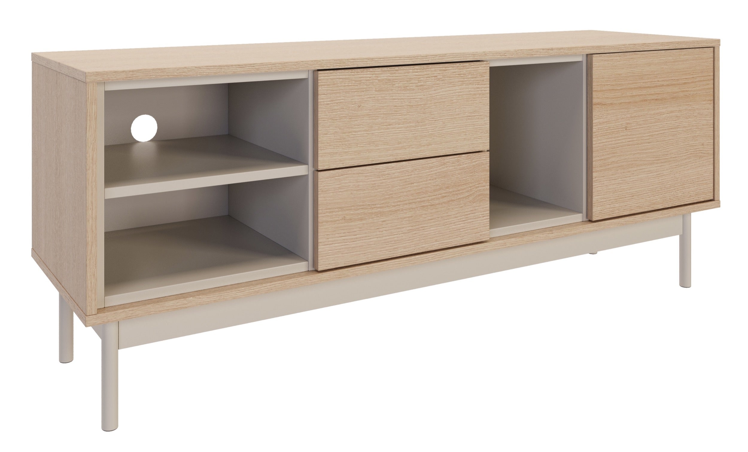 selsey-layen-tv-schrank-138-cm-mit-t-r-2-schubladen-und-3-f-chern-lindberg-eiche image 6