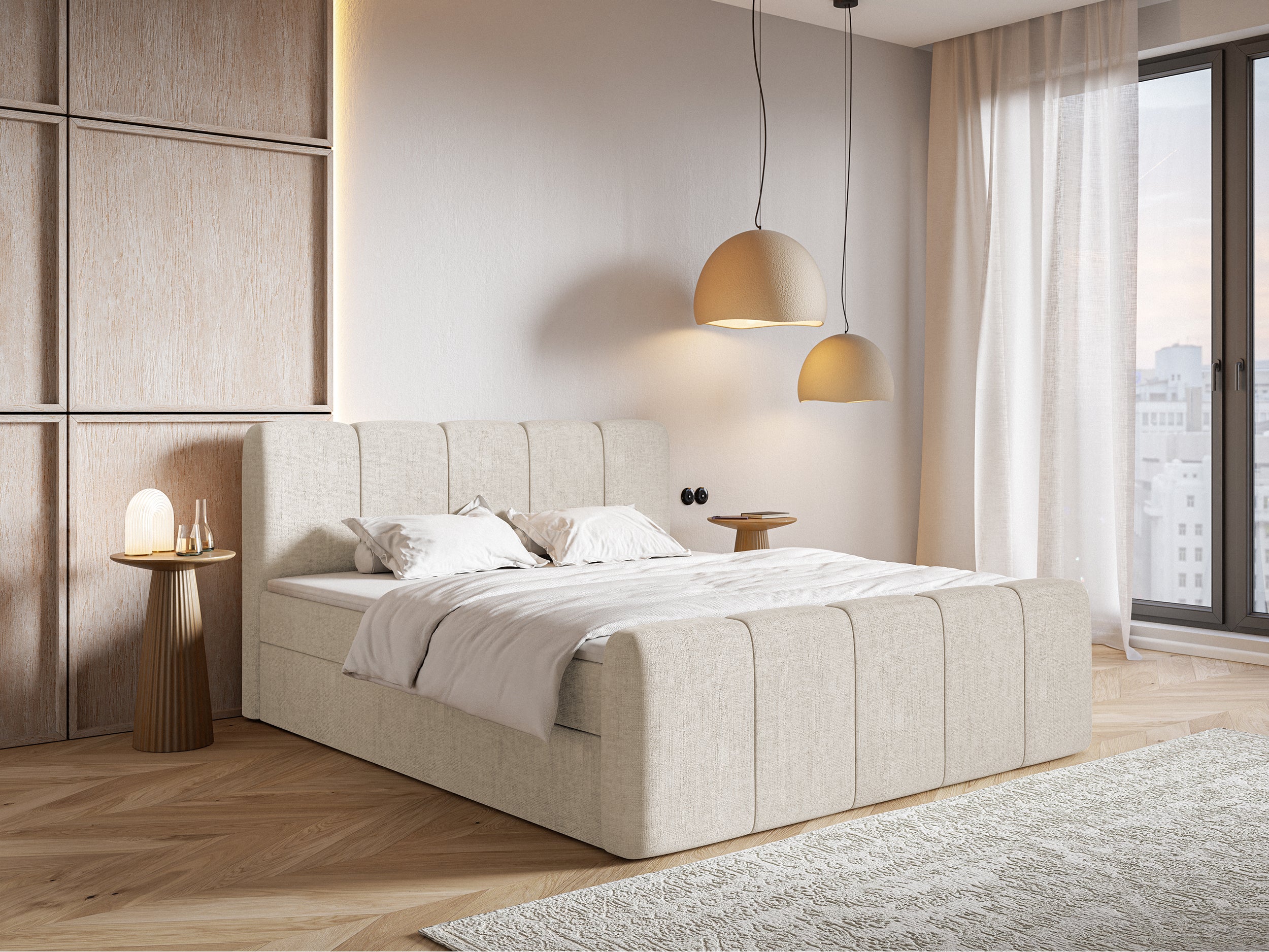 selsey-cloudy-ii-kontinentalbett-140x200-cm-mit-stauraum-und-topper-hellbeige-ch image 2