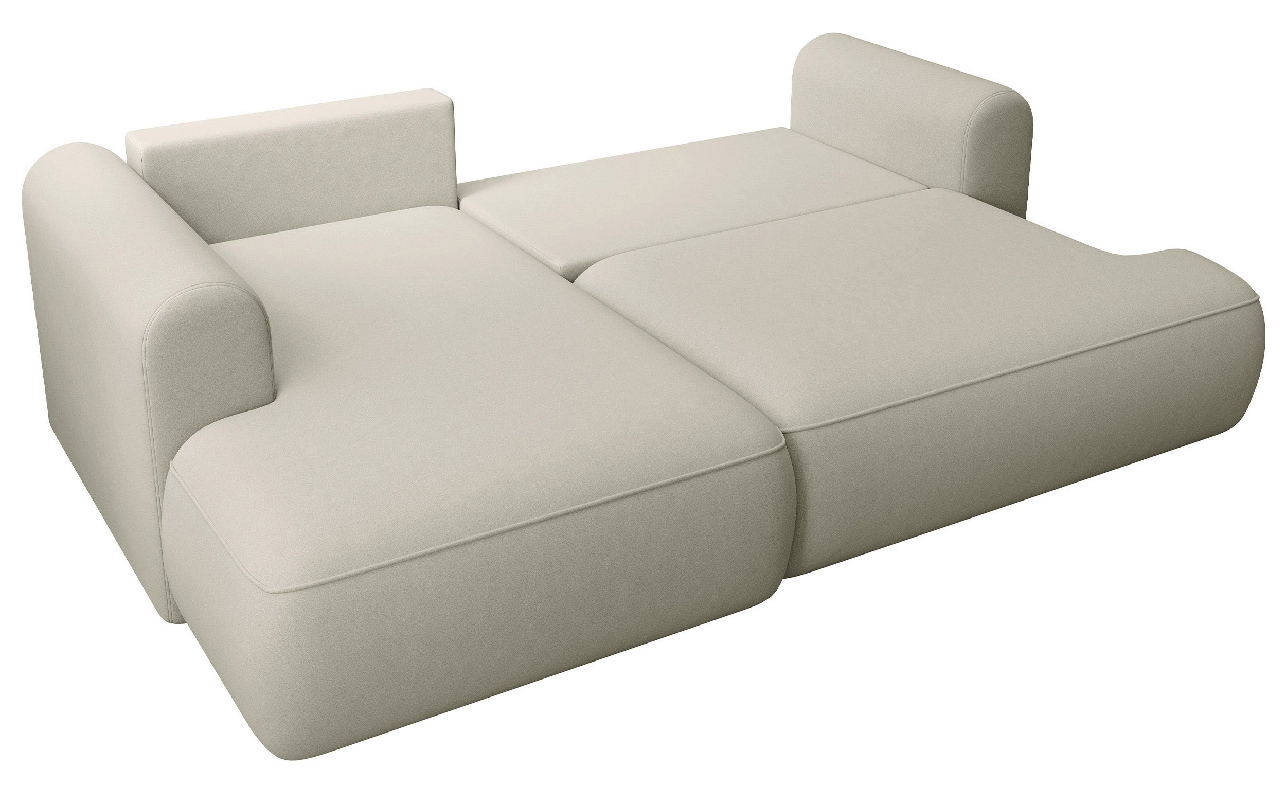 selsey-ovo-mini-ecksofa-links-l-f-rmig-mit-schlaffunktion-und-stauraum-hellbeige image 2