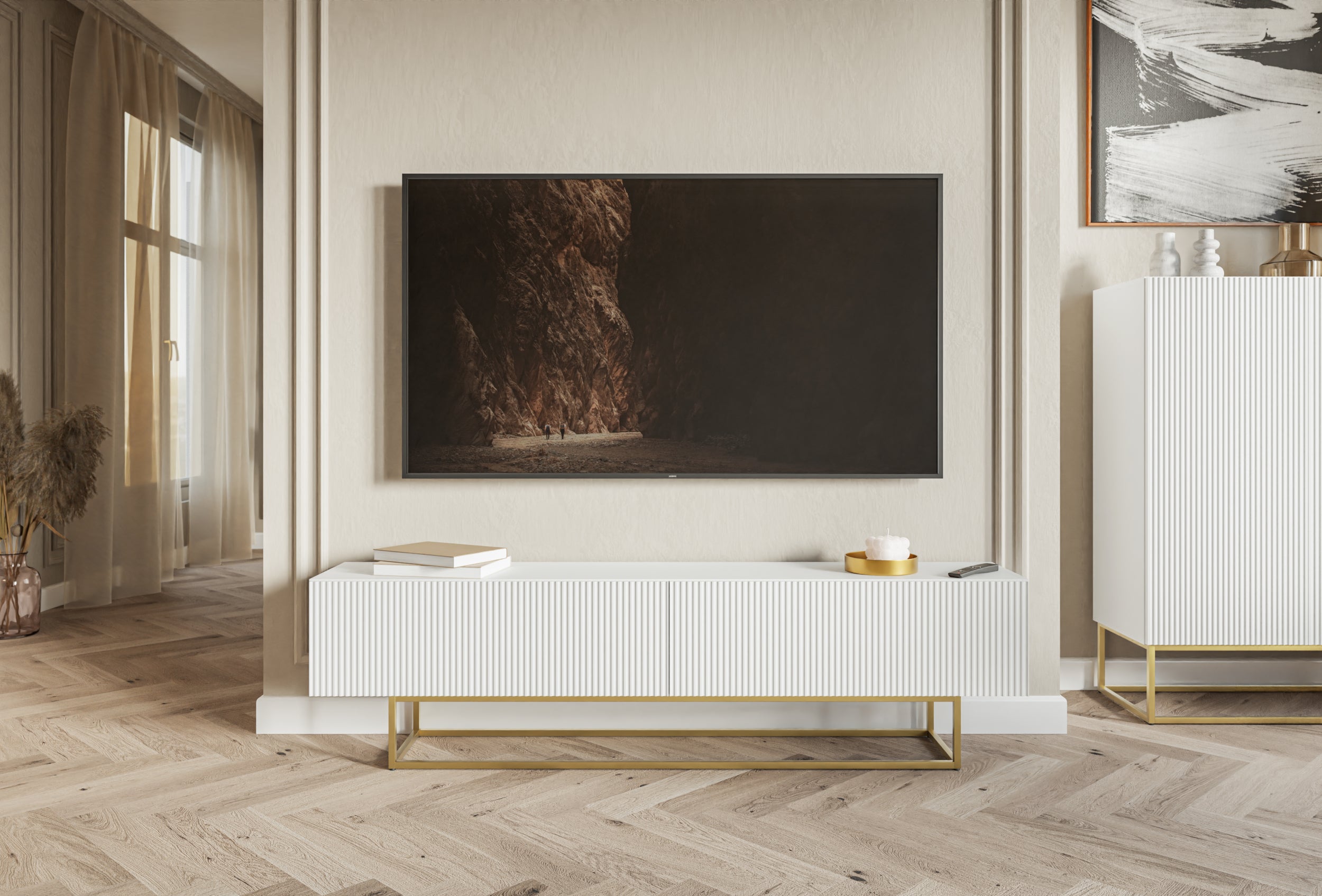 selsey-veldio-tv-schrank-175-cm-grau-beige-mit-gefr-ster-front image 6