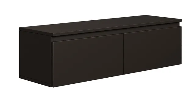 selsey-bemmi-h-ngeschrank-f-r-tv-100-cm-schwarz-mit-2-f-chern image 1