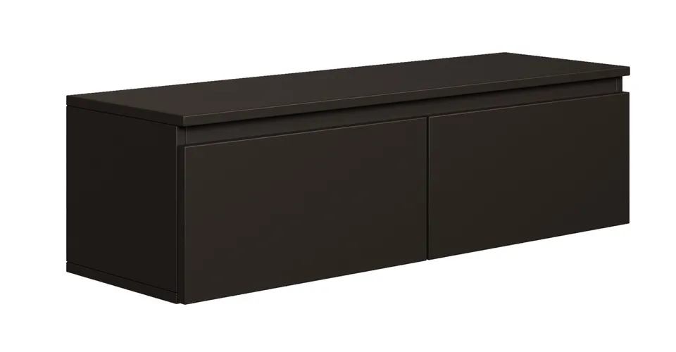 selsey-bemmi-h-ngeschrank-f-r-tv-100-cm-schwarz-mit-2-f-chern image 1